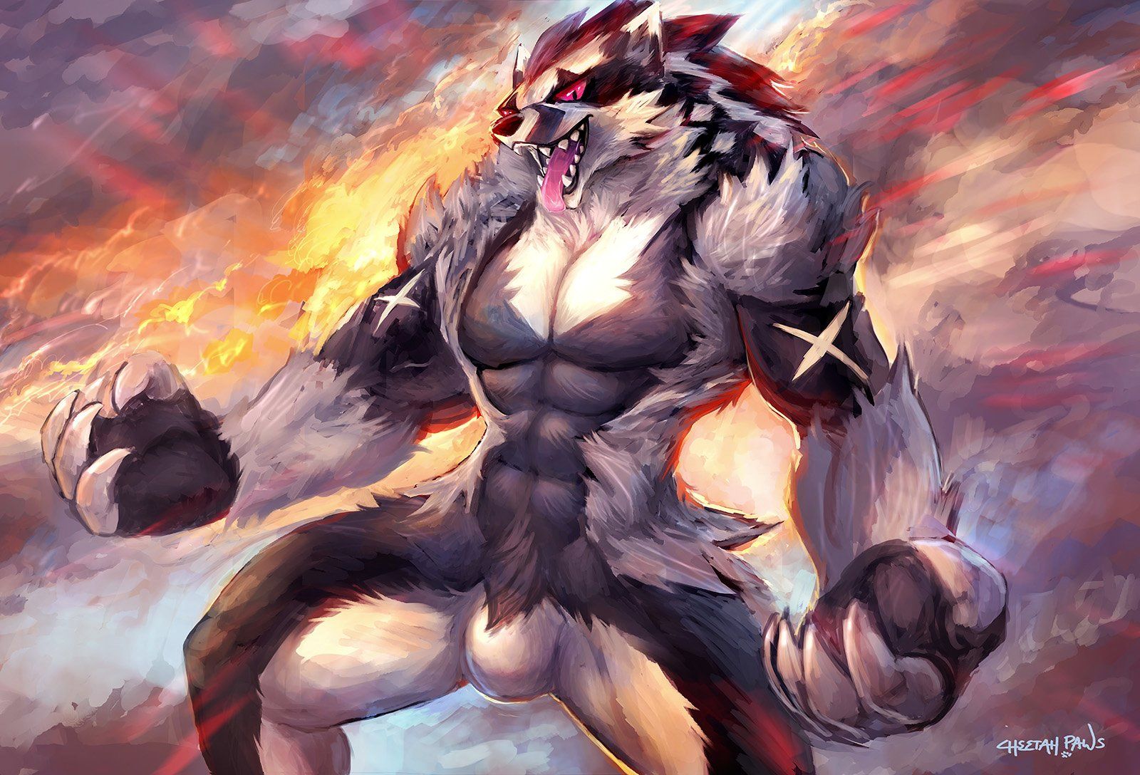 ⚡️CheetahBulgyPaws⚡️ wallpaper version