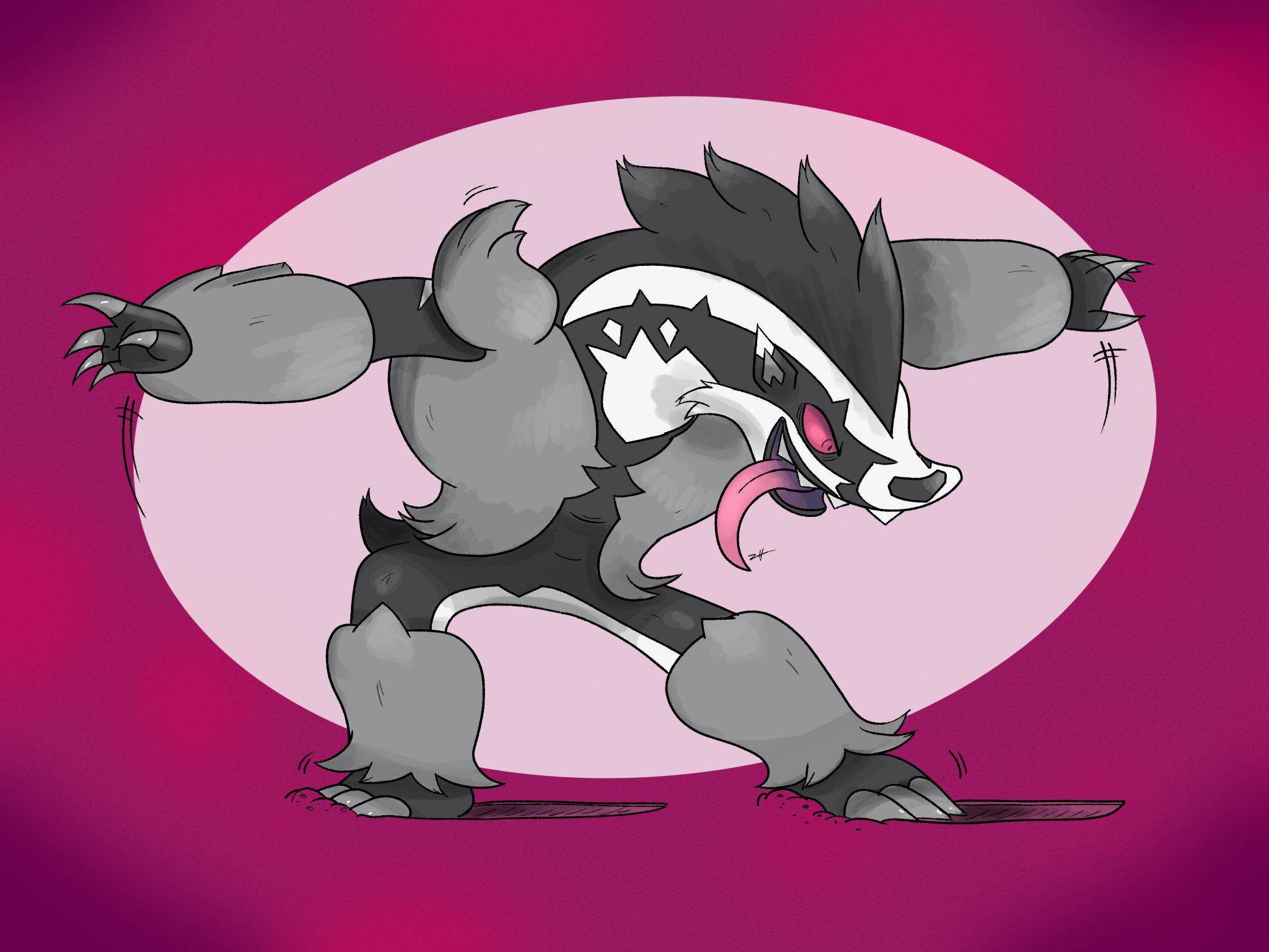 Obstagoon. Pokécharms
