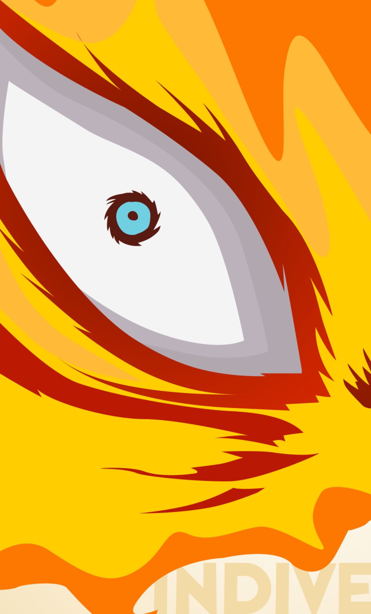 Endeavor Boku no Hero Academia iPhone 6 plus Wallpaper