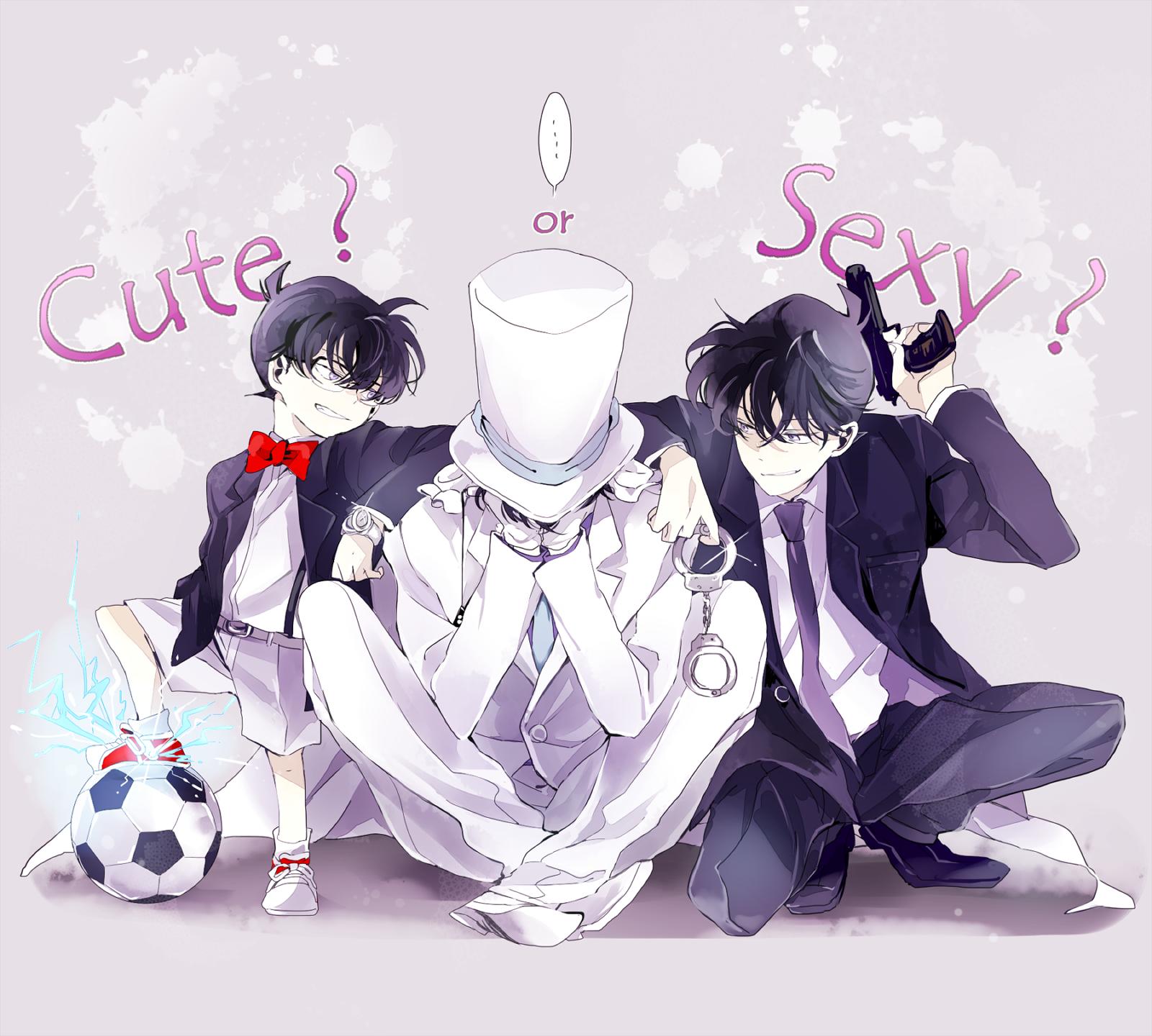 Kaito Kid Wallpaper HD Kuroba X Shinichi Kudo