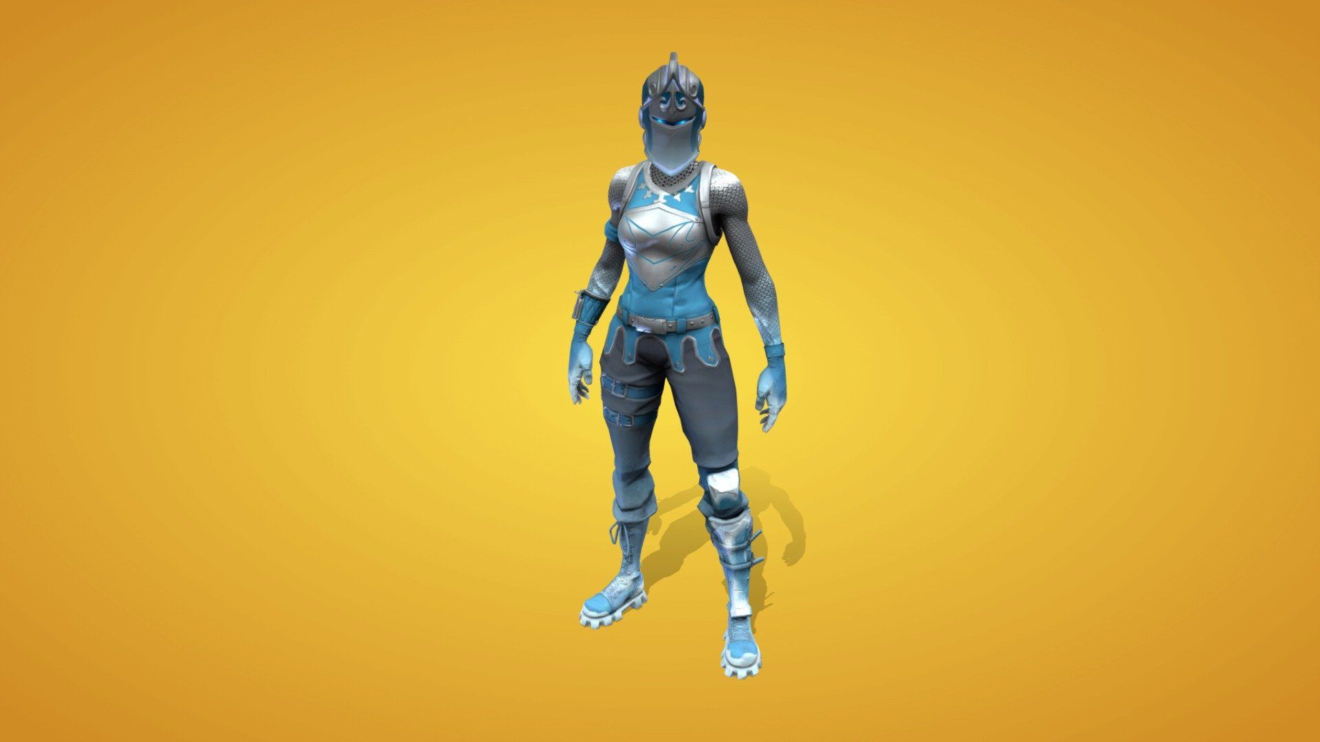 Frozen Red Knight Outfit model