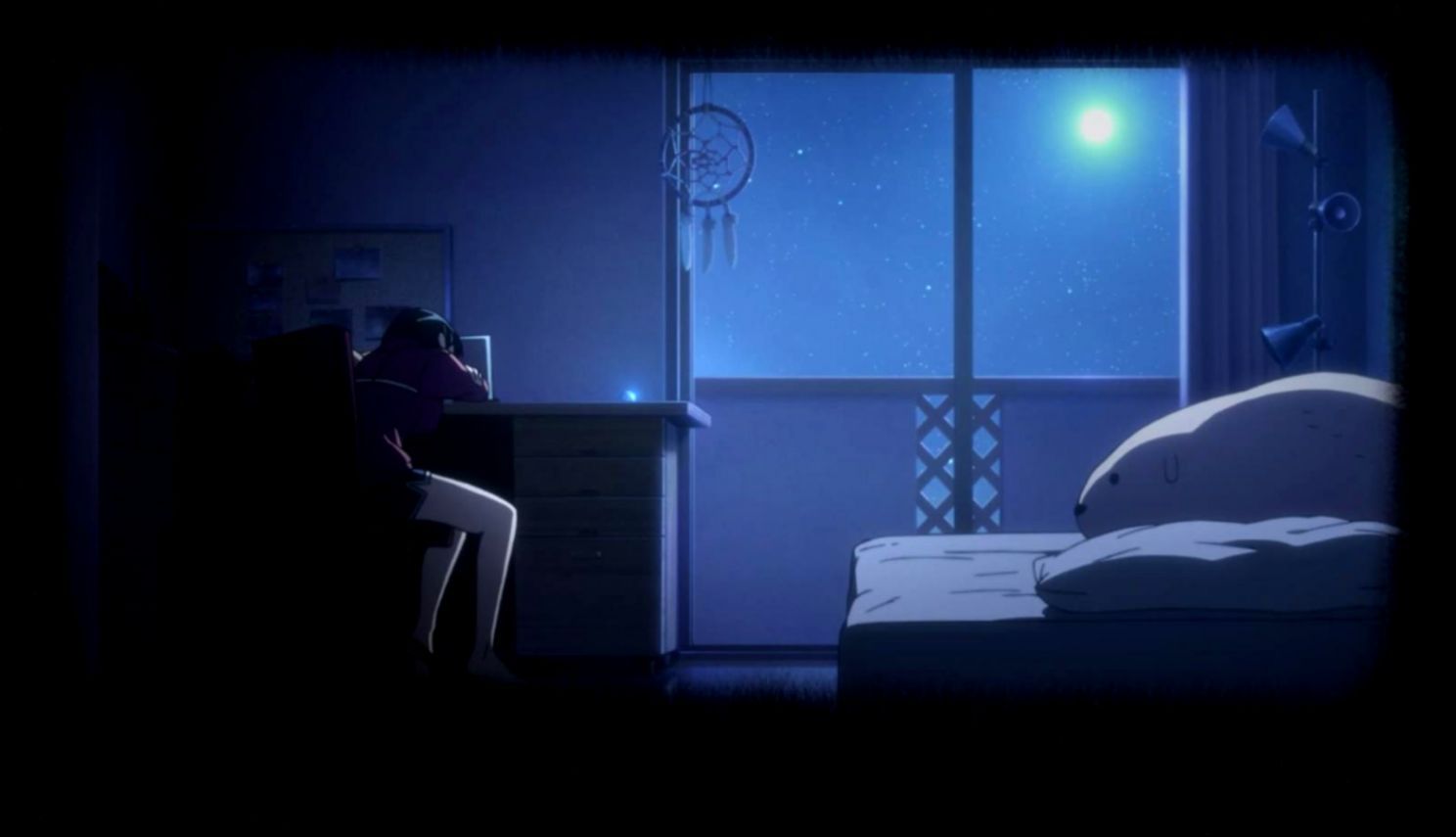 Anime Desktop Bed Room