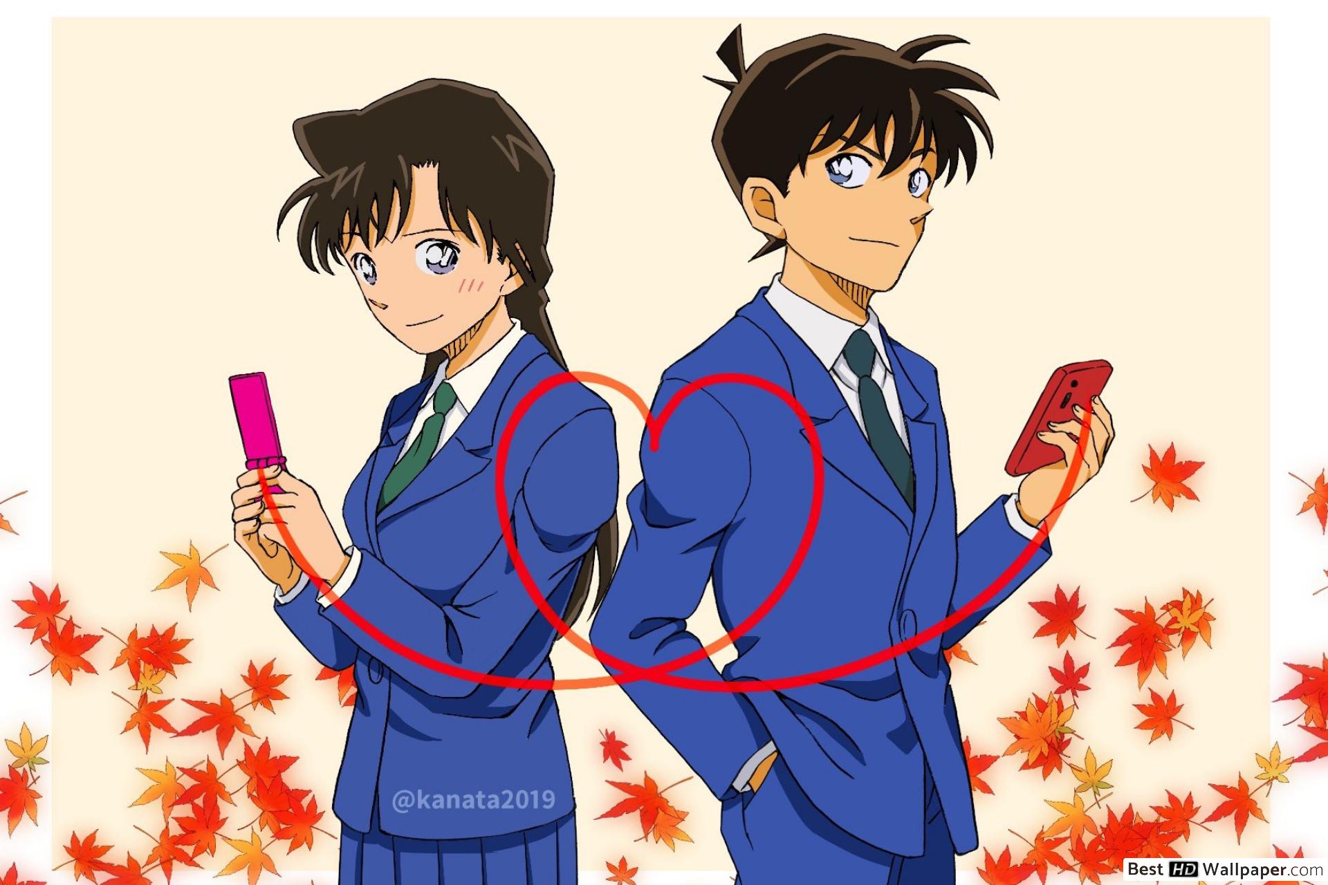 Detective Conan Ran & Shinichi Kudo HD wallpaper download