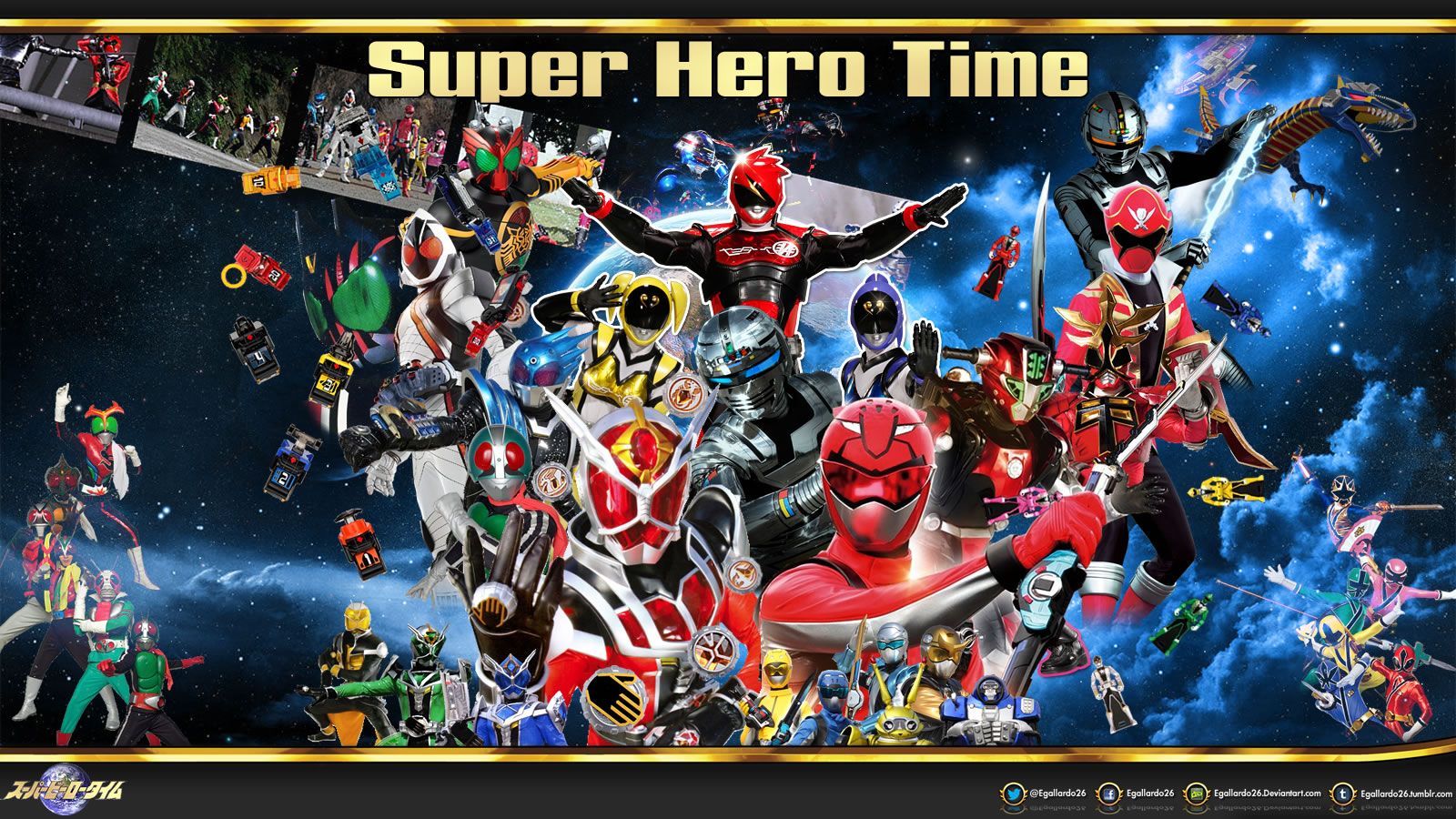 Super Sentai Wallpaper. Super Saiyan God