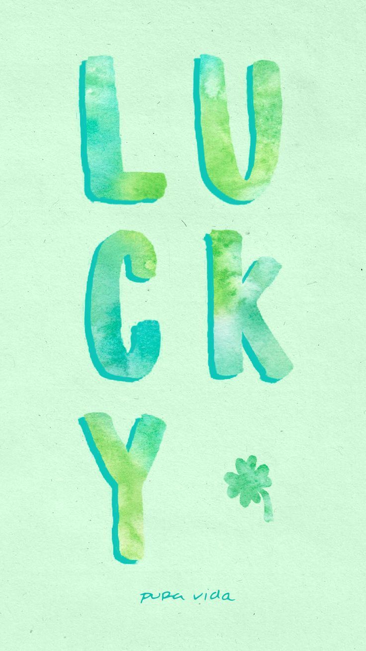 2.24 Lucky. Lucky Wallpaper, St Patricks Day