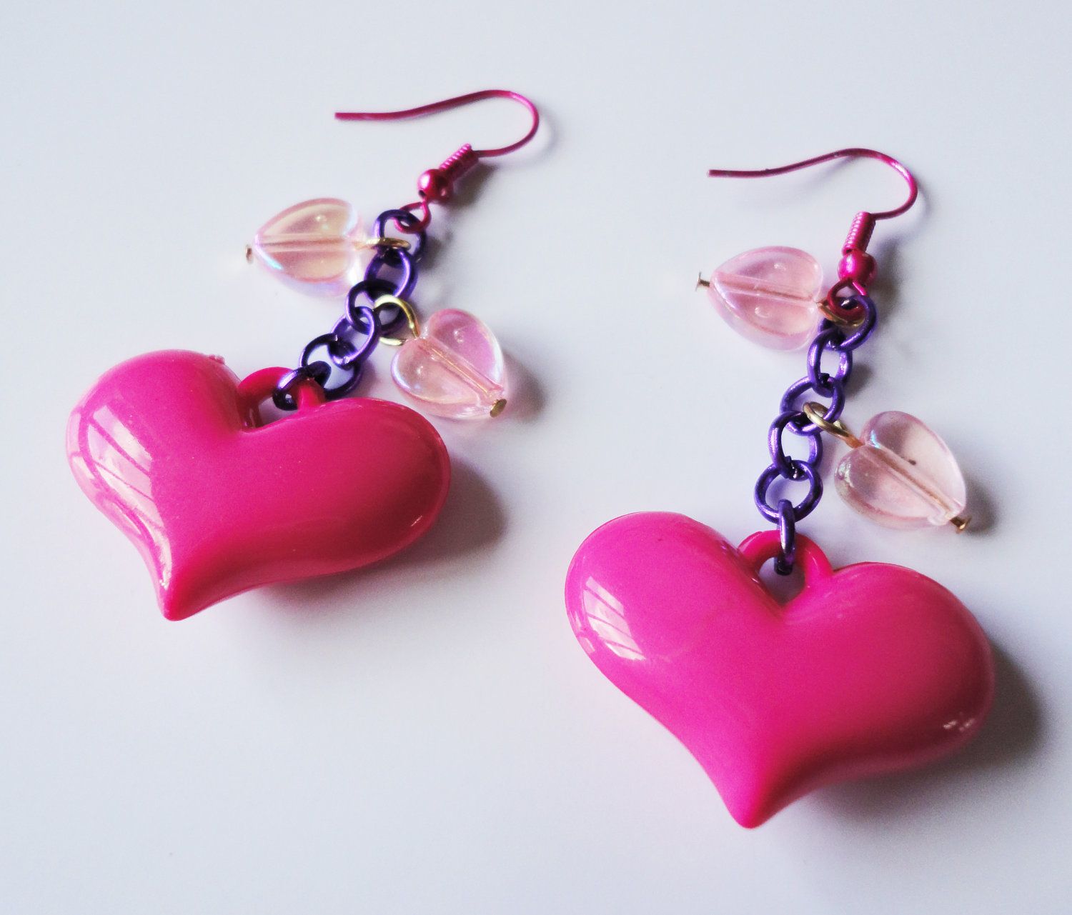 Cute polymer clay pink piggy earrings Wallpaper HD.Now you can