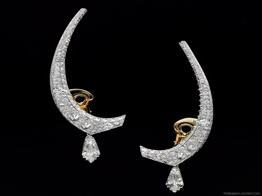 home jewellery wallpaper diamond earrings wallpaper 593