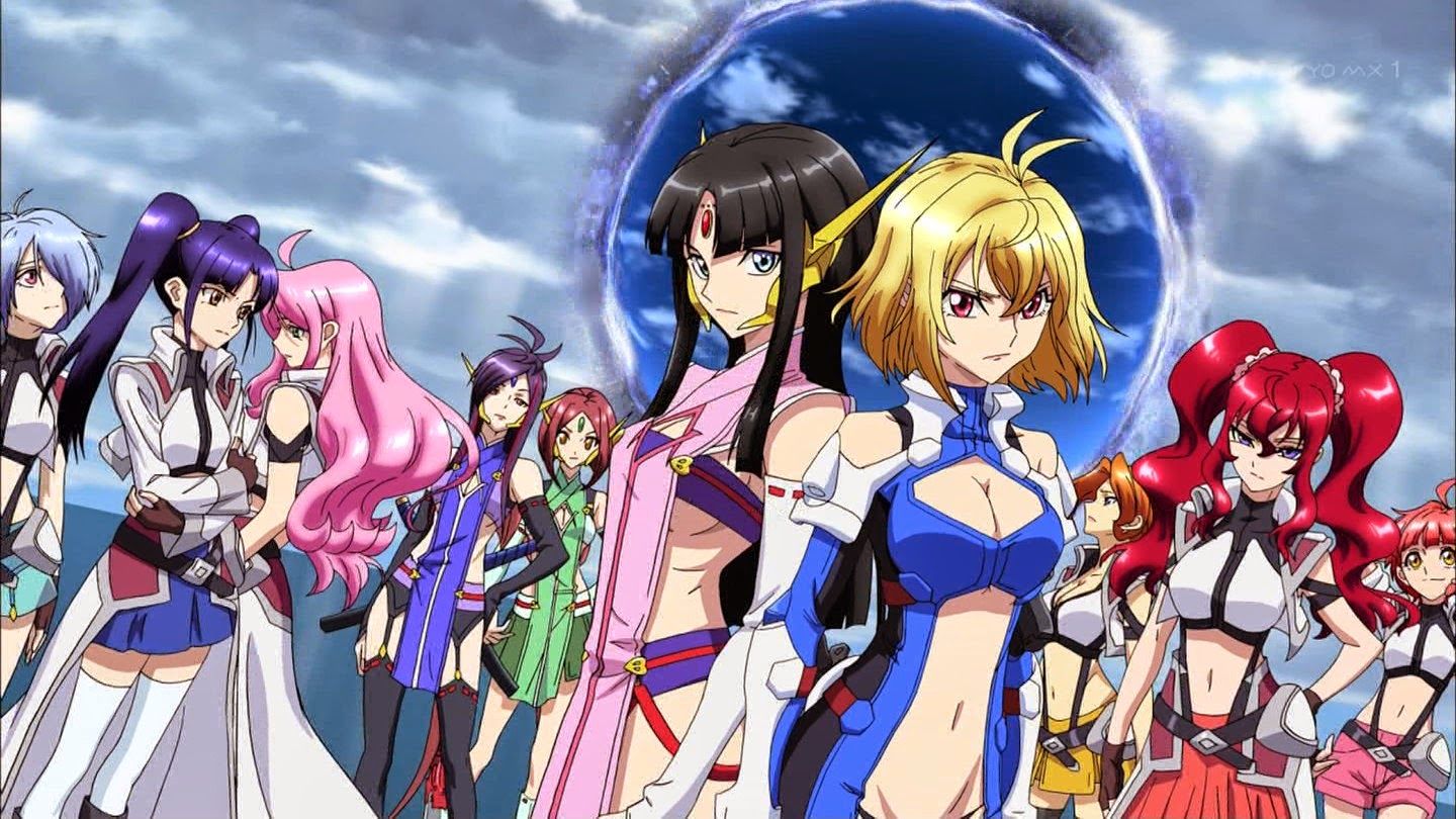 Cross Ange tem esboços e novas imagens conceituais divulgadas