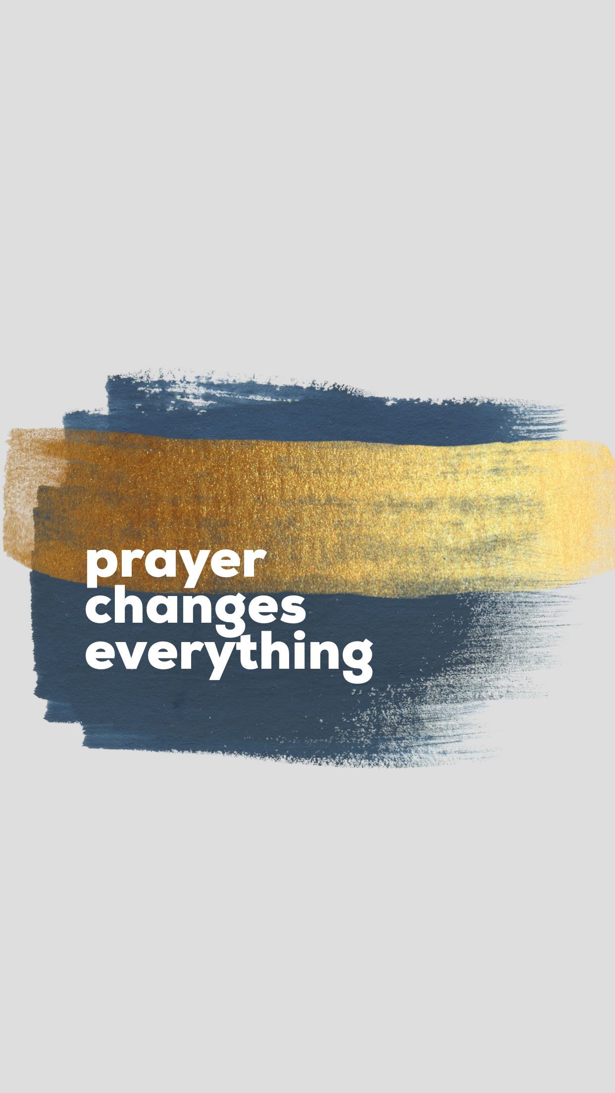 Prayer” wallpaper for iPhone in blue. Prayer