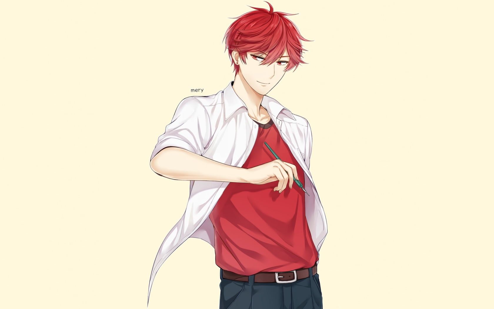 male anime character wallpaper mikoshiba mikoto gekkan shoujo