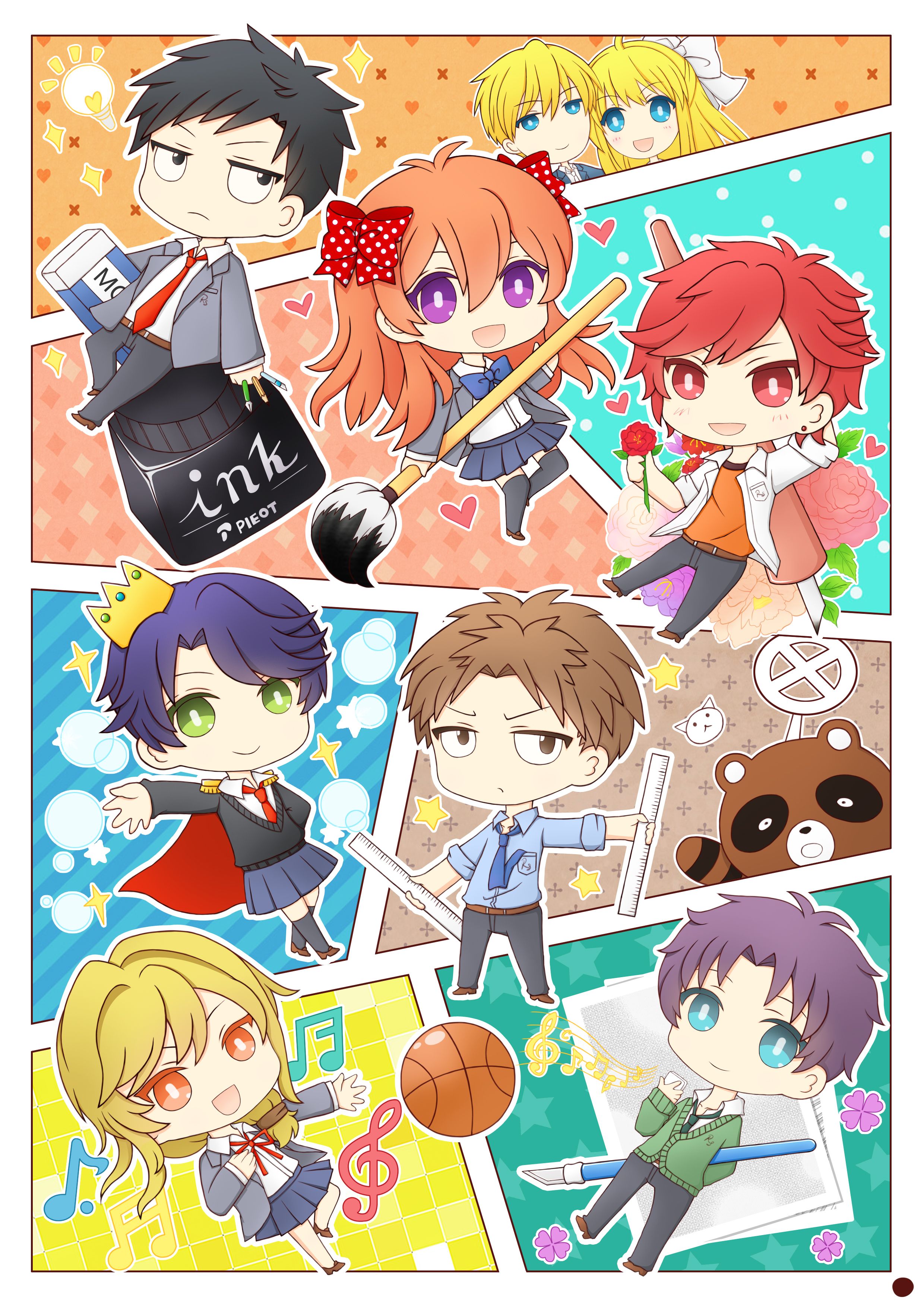 Monthly Girls Nozaki kun Wallpapers Wallpaper Cave