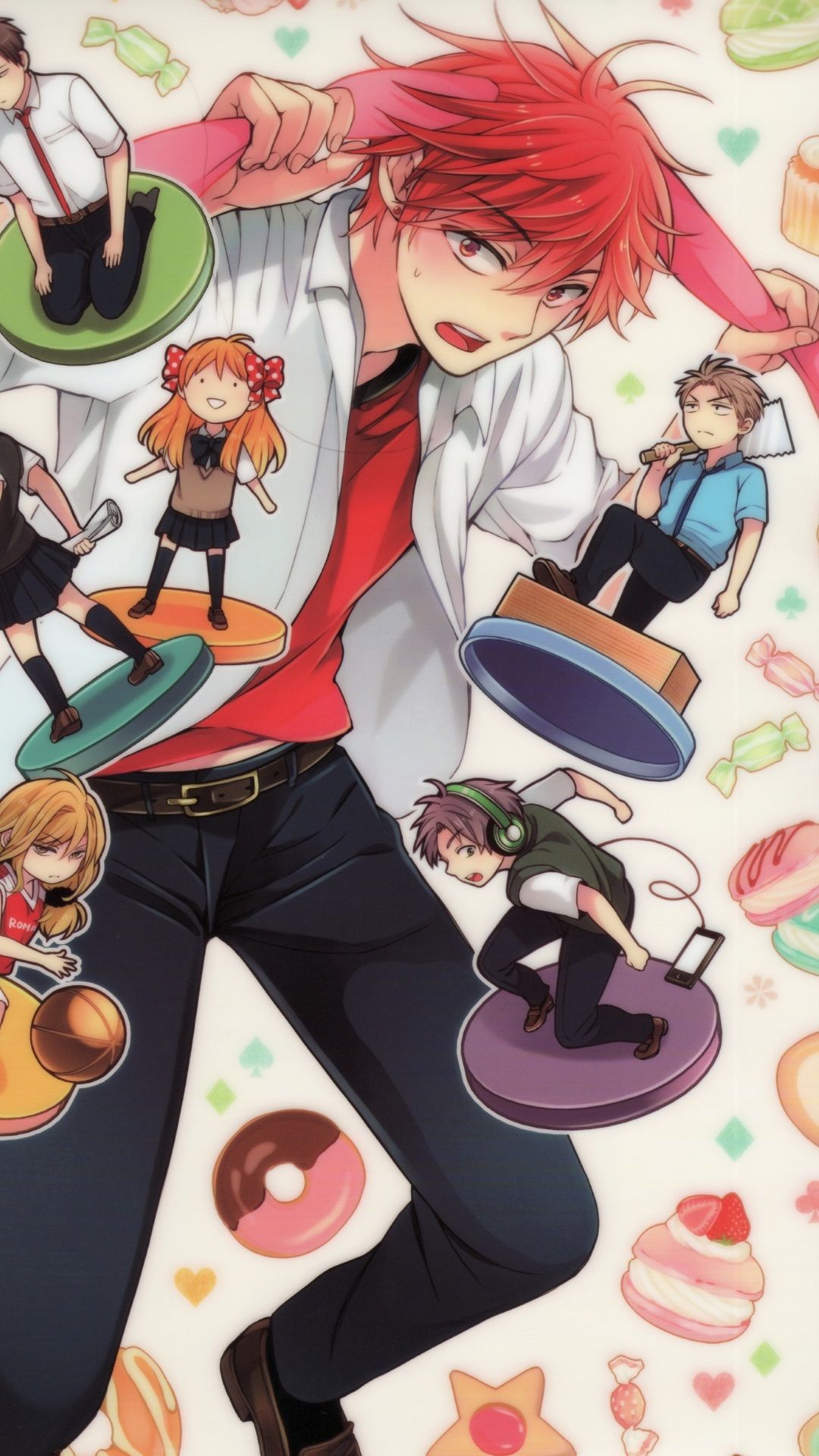Monthly Girls' Nozaki Kun Mobile Phone Wallpaper