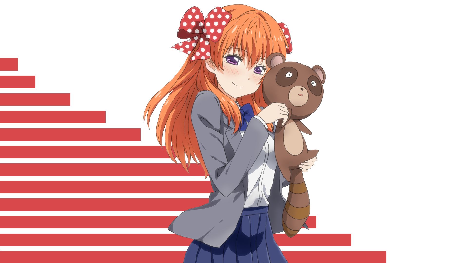 Sakura With Takuni Wallpaper. Gekkan Shoujo Nozaki Kun. Monthly