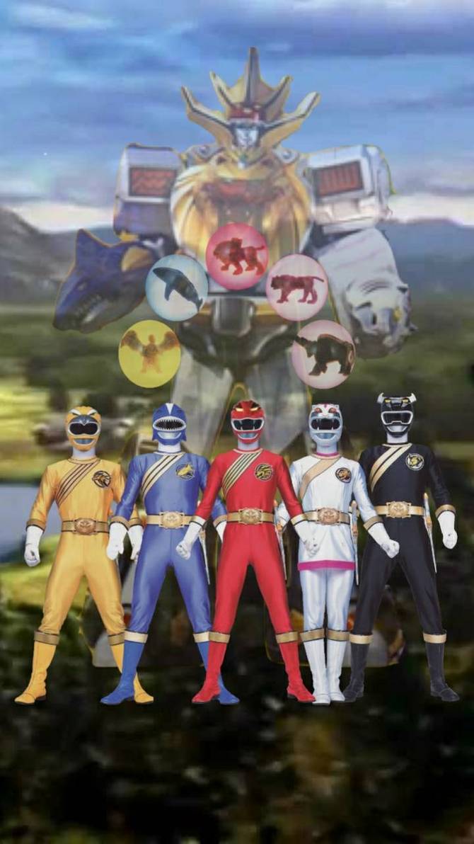 Power Rangers Wild Force Wallpaper