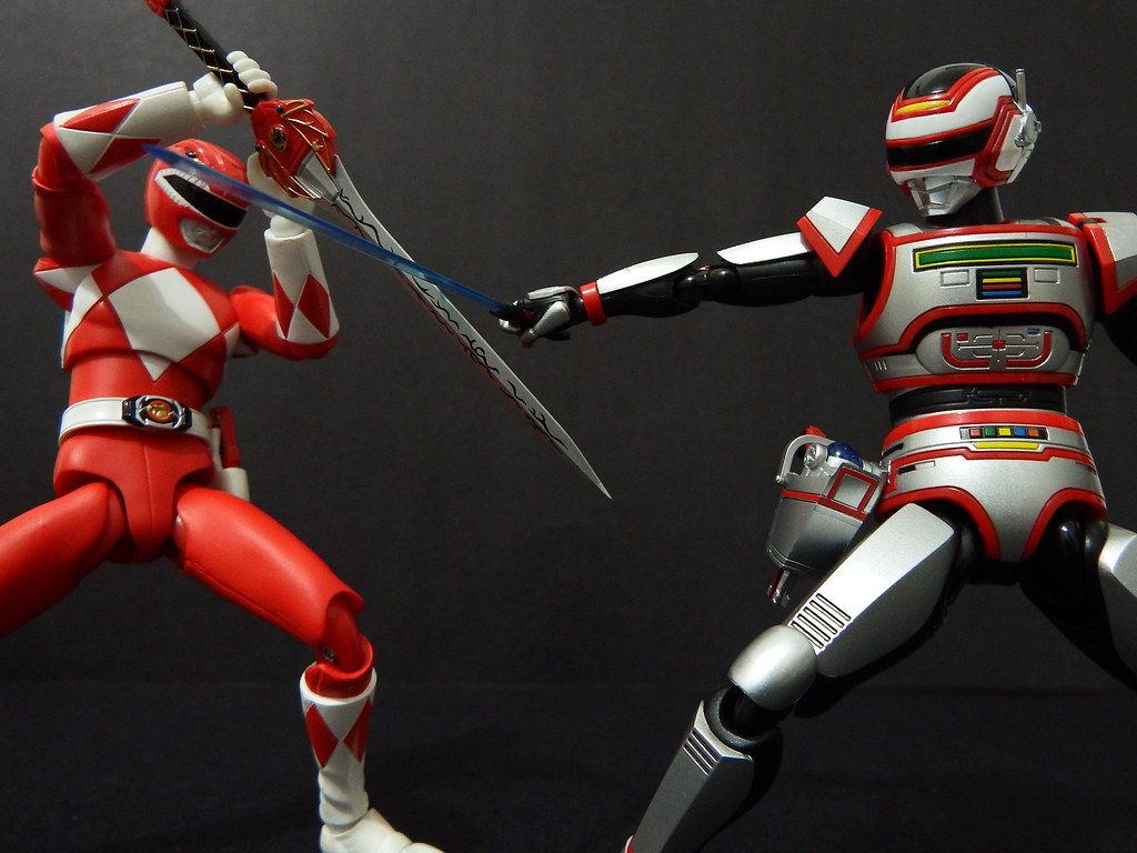 Red Ranger vs Jaspion