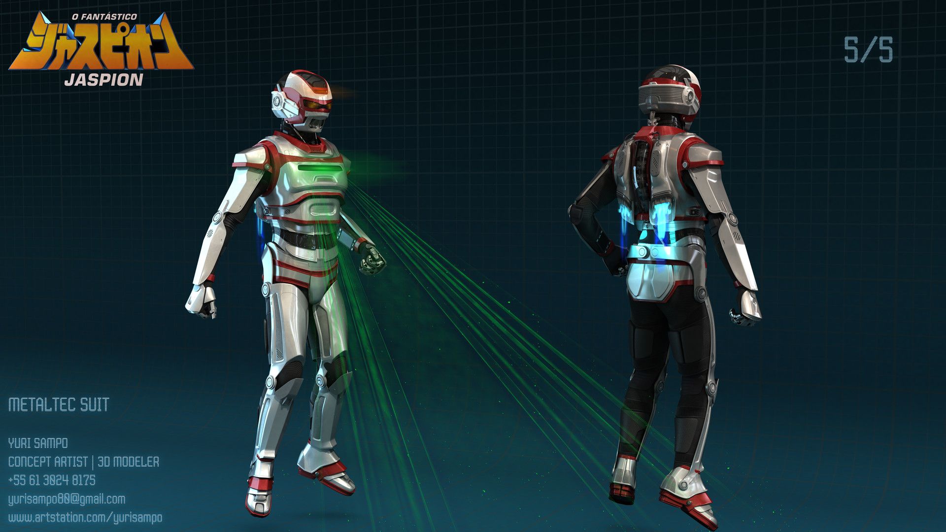 New Jaspion, Yuri Sampo