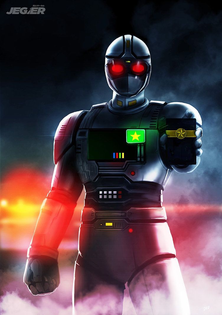 jiban by unded. Tokusatsu, Jaspion, Changeman