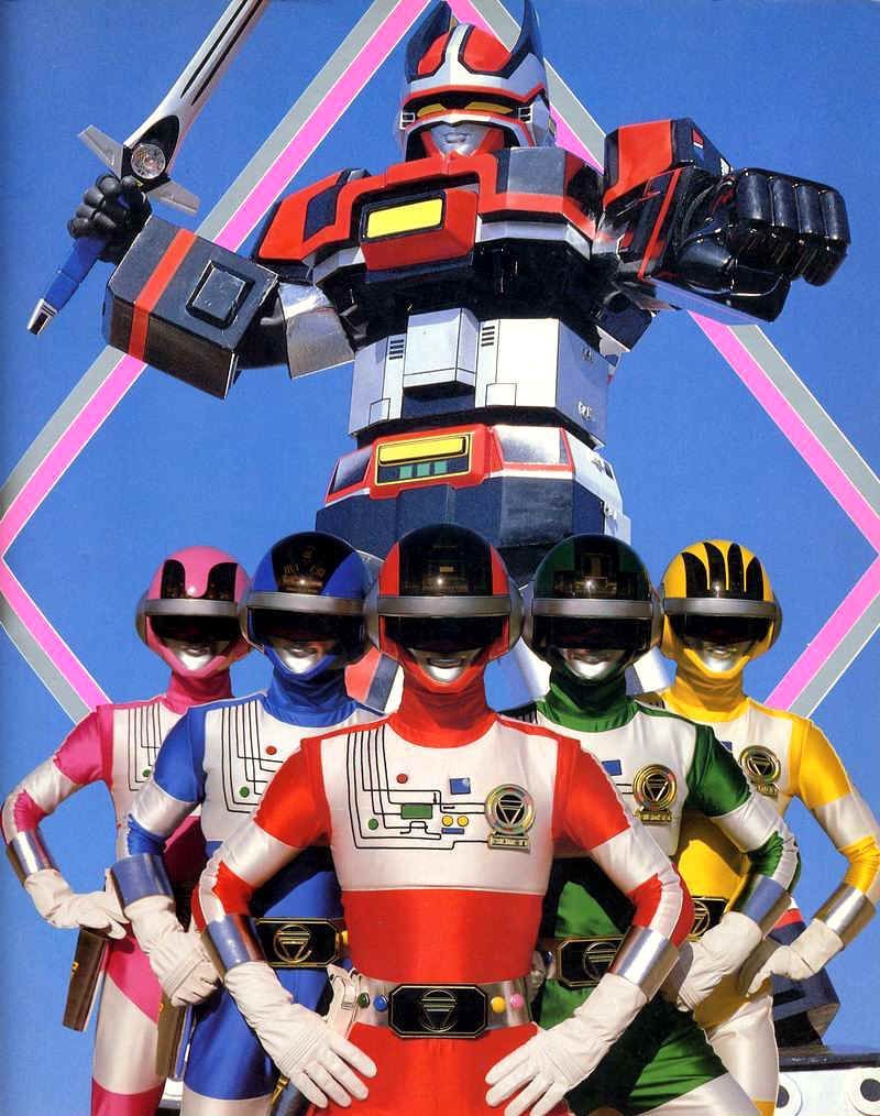 Bioman ^____^ Force Rose !. Jaspion, Changeman