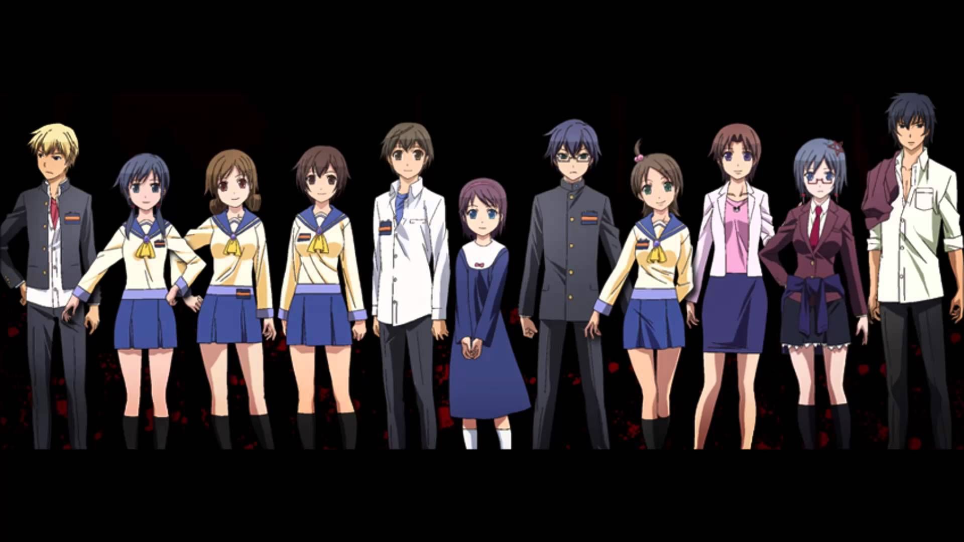 Corpse Party: Tortured Souls OP1 Anime. Hoshikuzu no RING 「星屑の