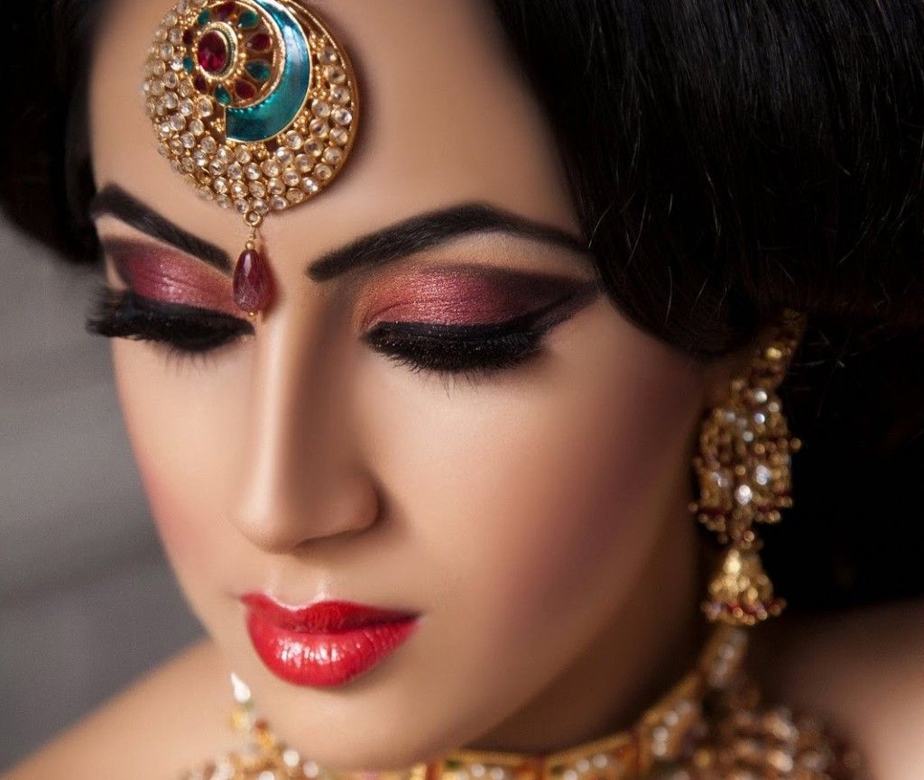 Indian Brides Wedding Wallpaper Bridal Heavy Makeup