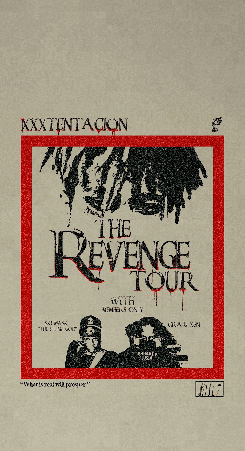 The revenge tour lockscreen