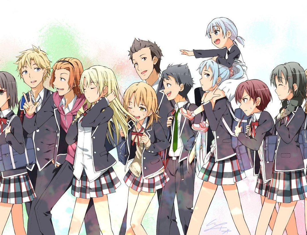 Yahari Ore No Seishun Love Comedy Wa Machigatteiru Wallpapers - Wallpaper  Cave