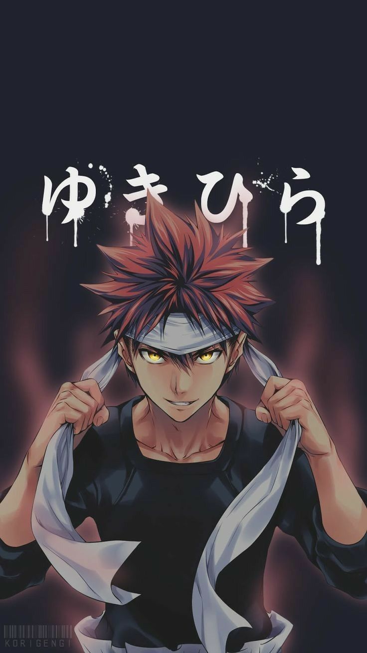 HD wallpaper: Anime, Food Wars: Shokugeki no Soma, Sōma Yukihira, pink  color