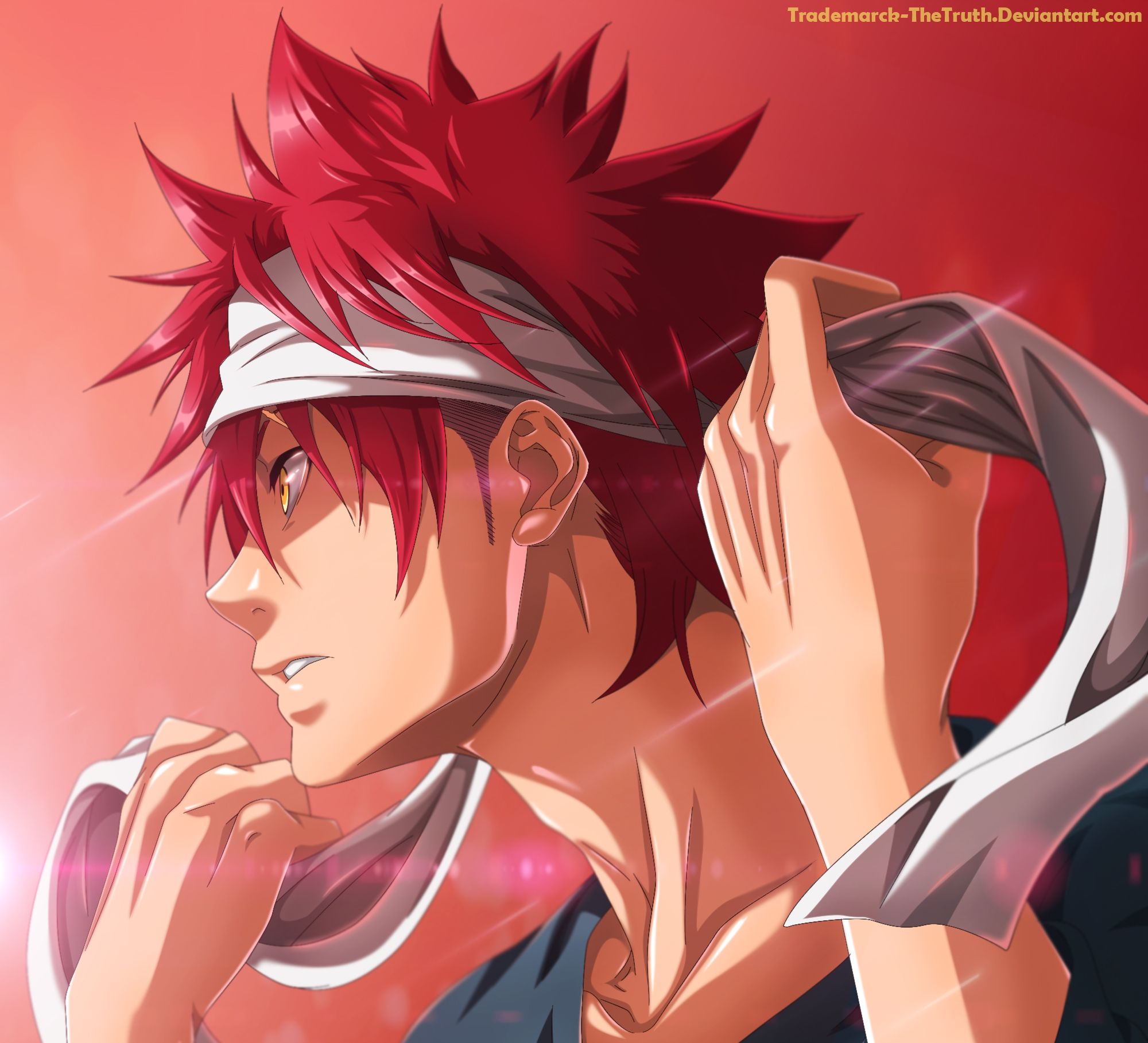 Food Wars Soma Yukihira Samurai 4K Wallpaper #3.1055