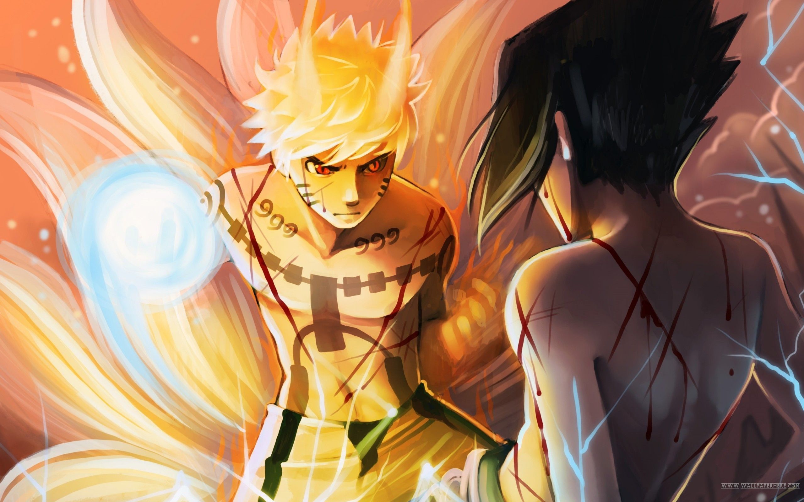 Dual Screen Wallpaper Naruto