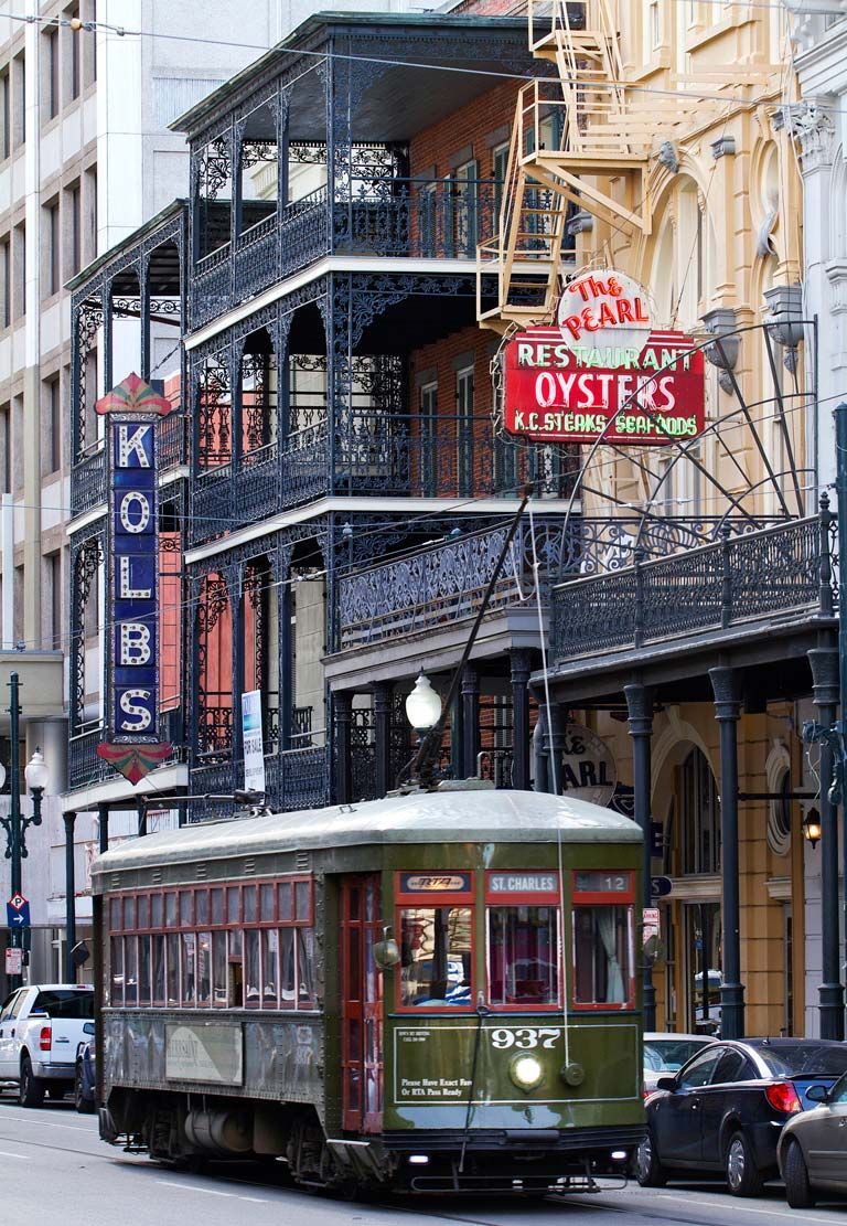 Streetcars are the perfect way to get around New Orleans