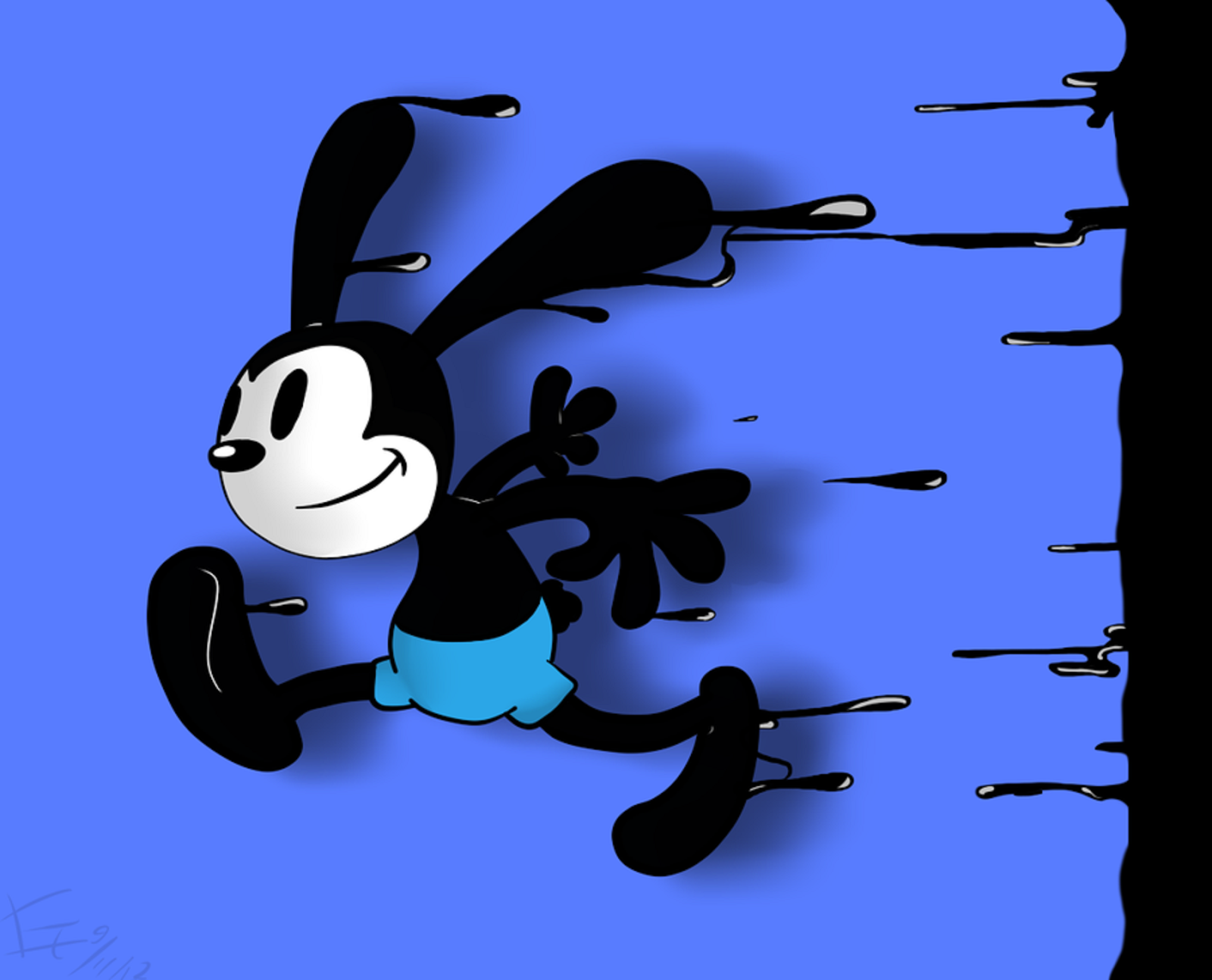 Oswald the Lucky Rabbit Wallpaper