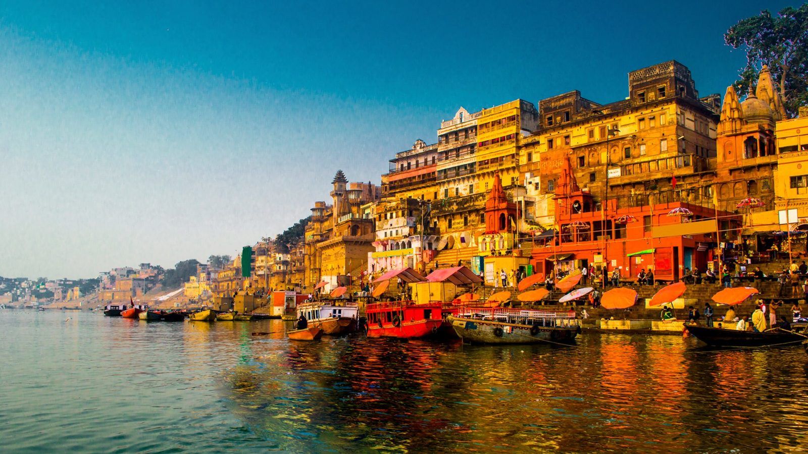 Varanasi Ghats Ganga Ghat Hd, Download Wallpaper