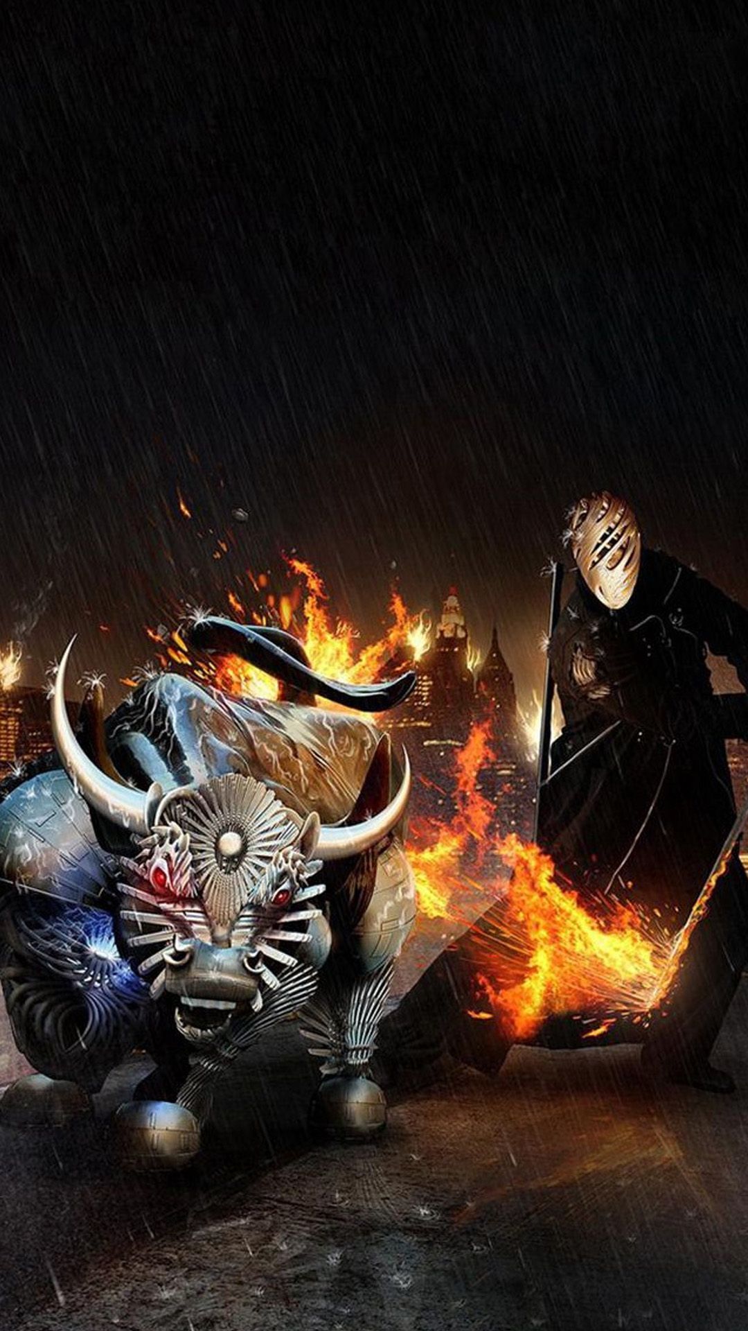 3D Game iPhone Wallpaper