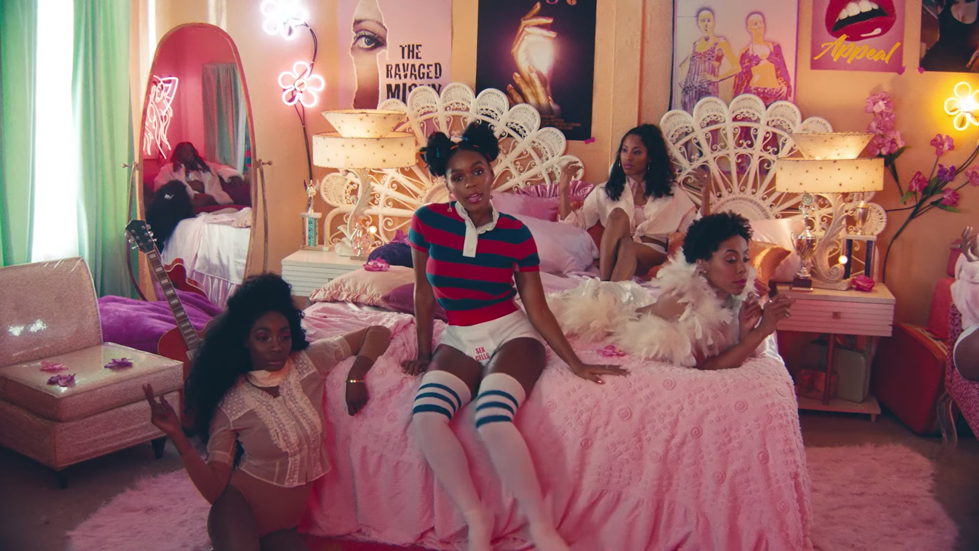 Janelle Monáe's new “Pynk” music video depicts a vagtastic