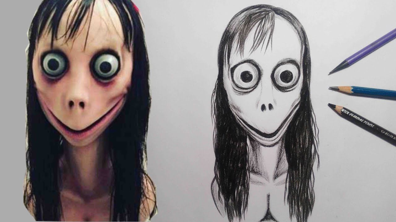 Momo Scary Face Wallpaper HD