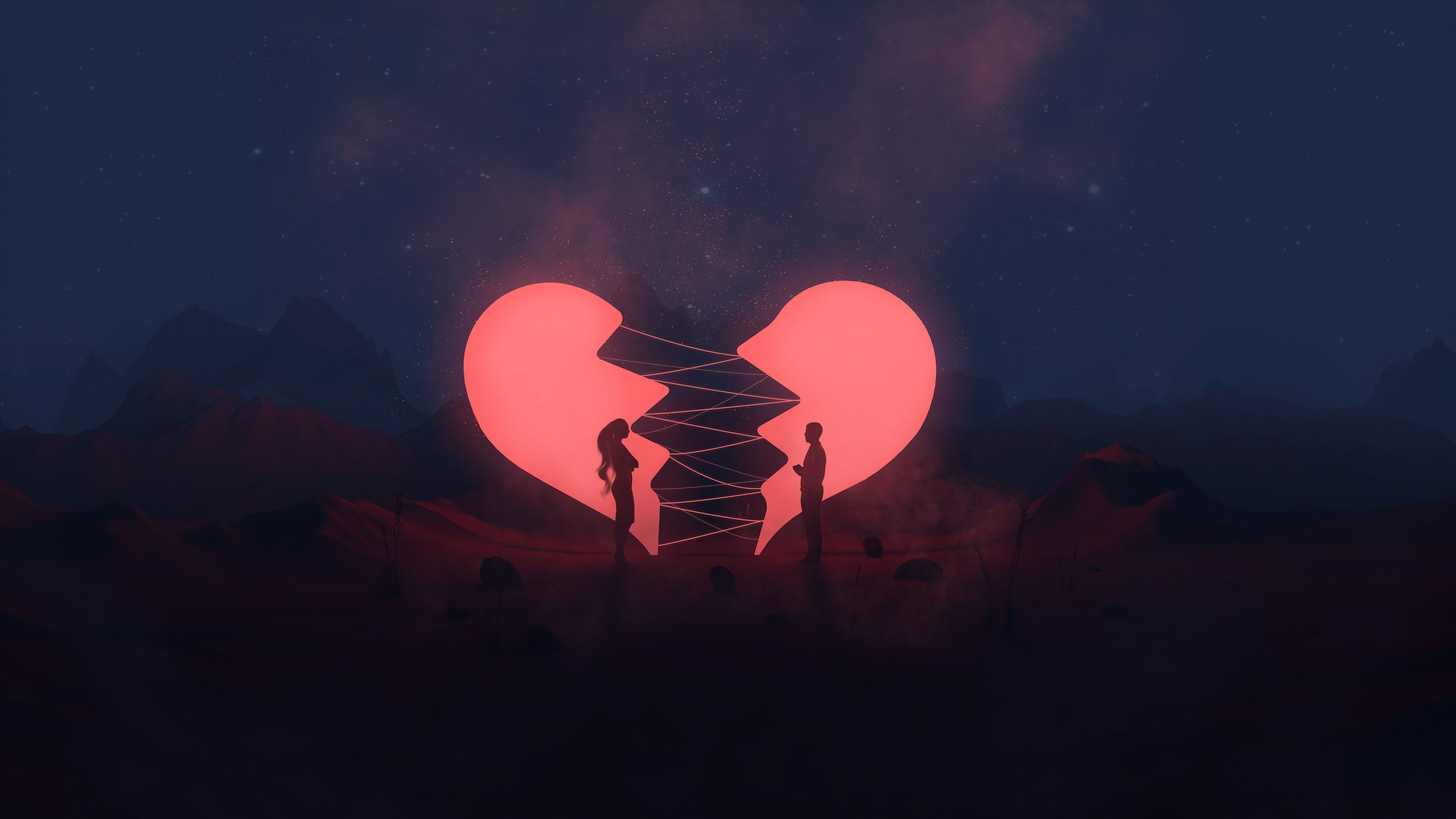Anime Heart Broken Wallpapers Wallpaper Cave