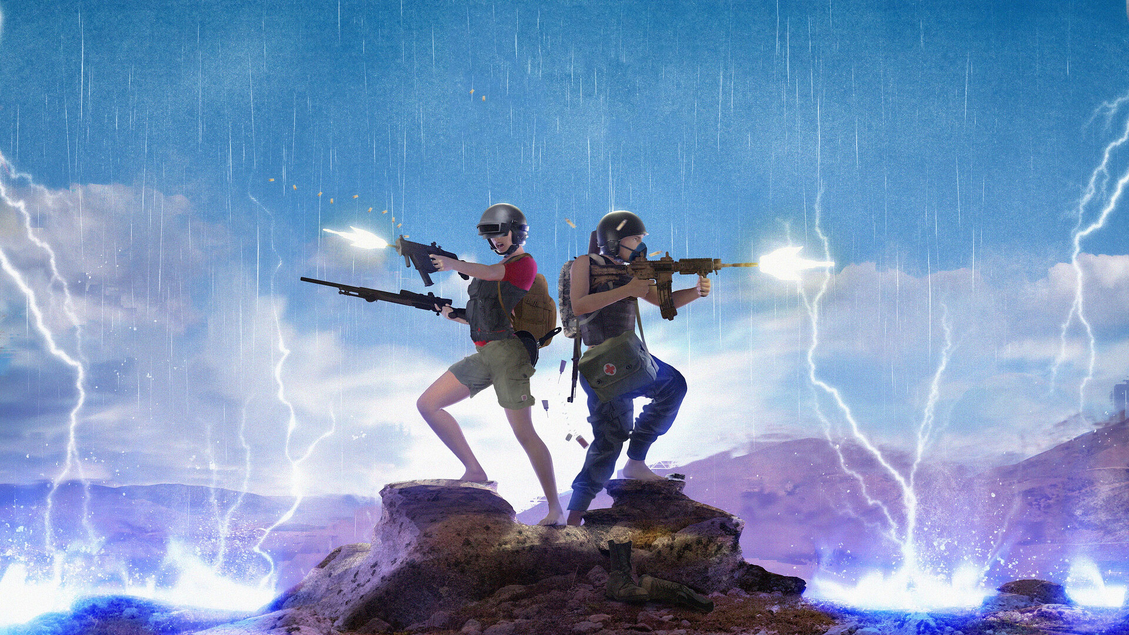 Pubg Girl Art 1152x864 Resolution Wallpaper, HD Artist 4K