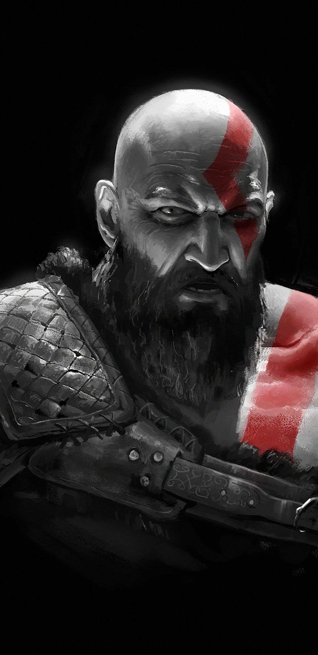 Kratos GoW Amoled 1080x2220 Resolution Wallpaper, HD Games 4K Wallpaper, Image, Photo and Background