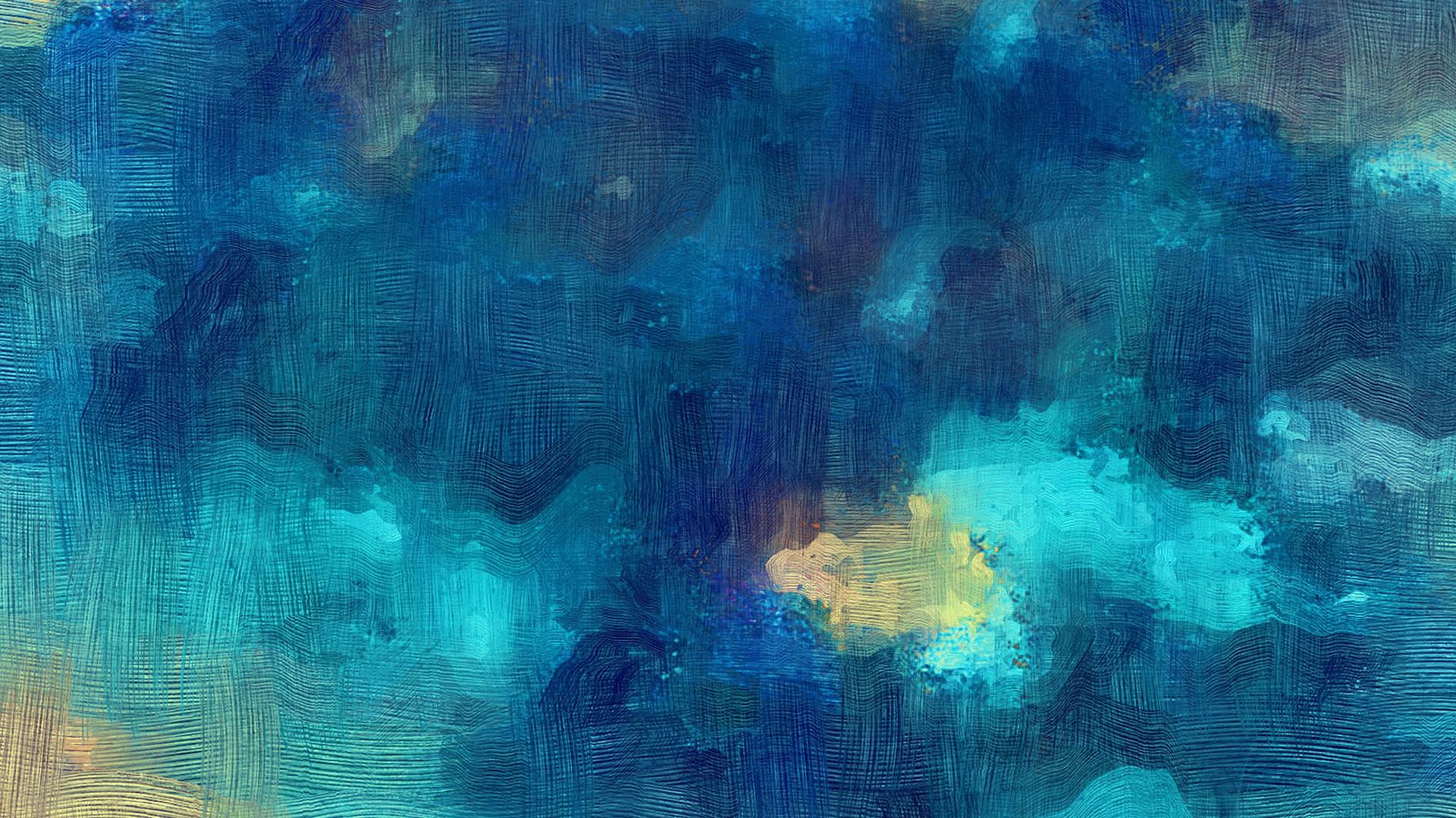 Samsung Galaxy Blue Texture Art Oil Painting Pattern Wallpaper