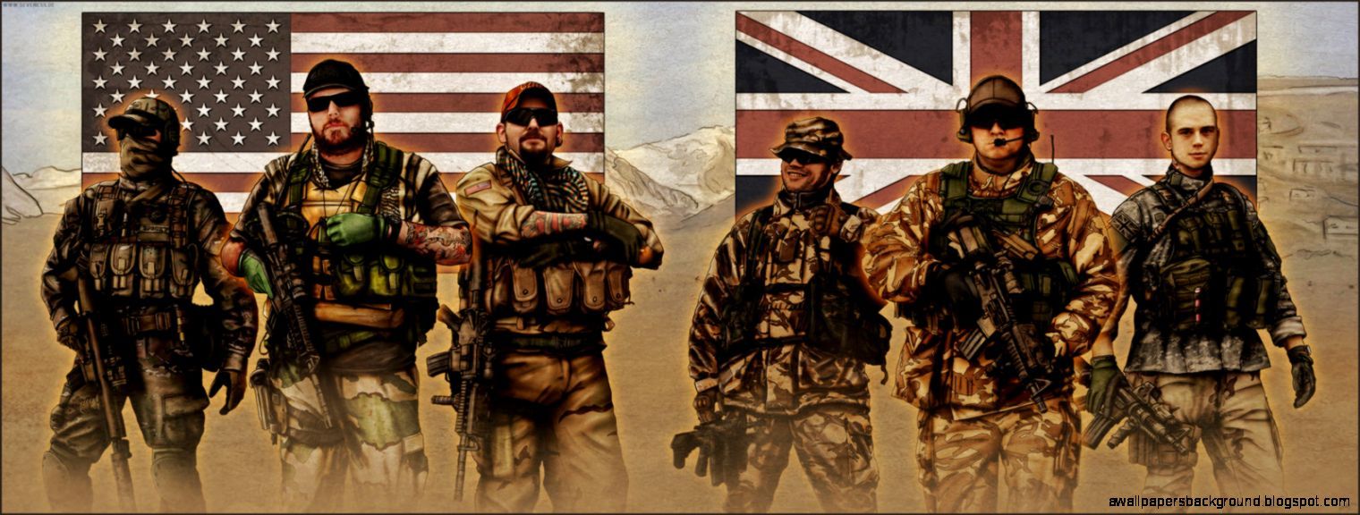 British Special Forces Army Soldier Wallpaper