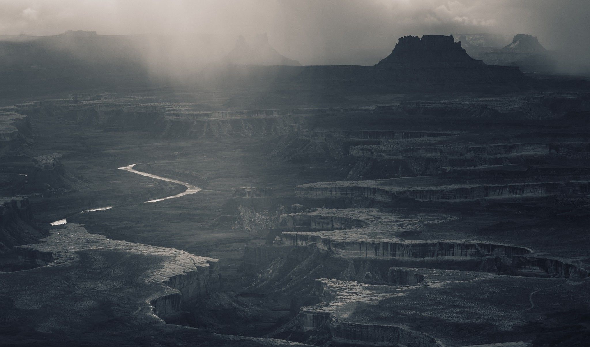 nature, Landscape, Mountain, Clouds, Mist, Cliff, Vertical