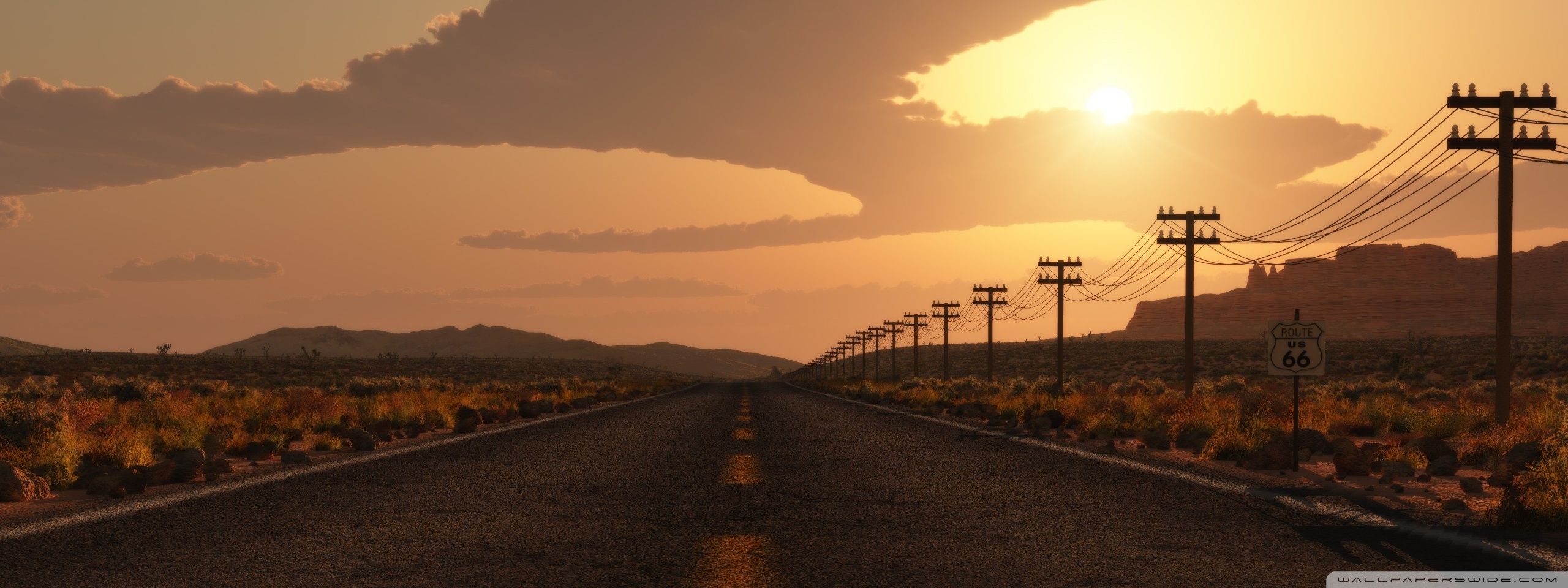 Route 66 Wallpaper. Route 66 Wallpaper