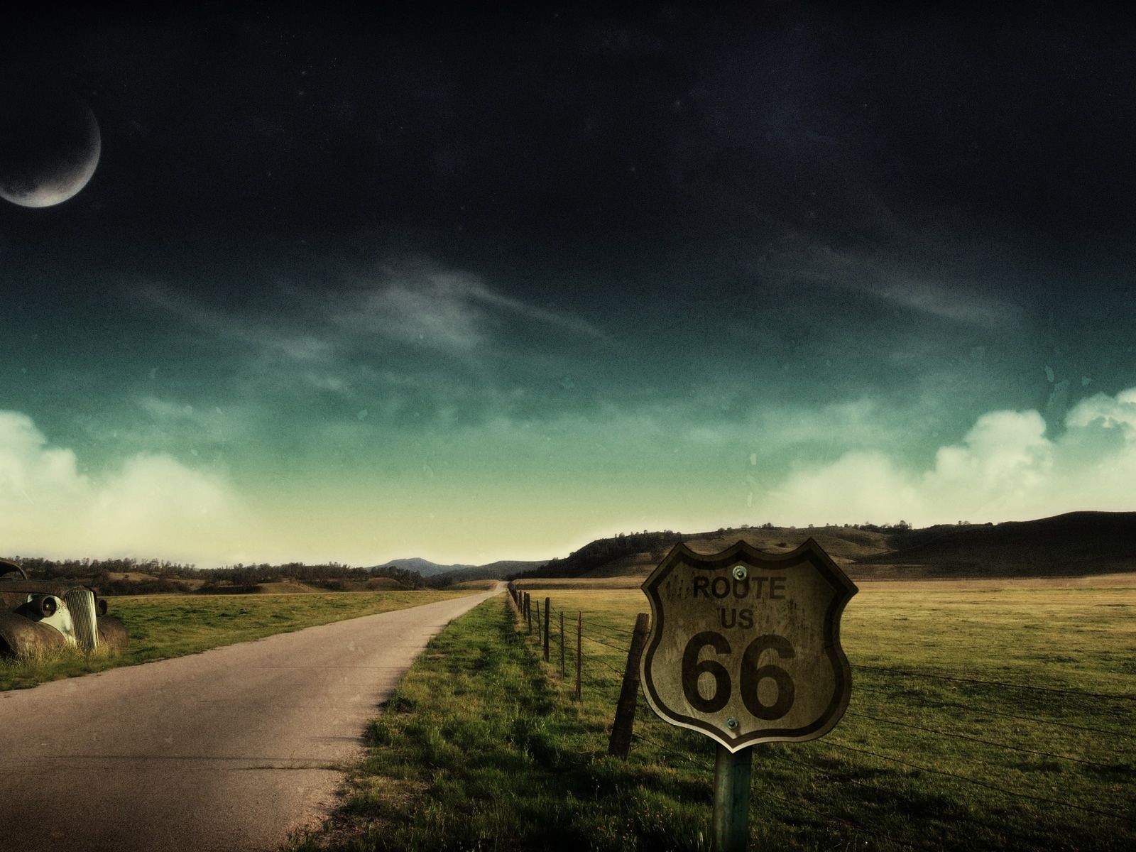 Route 66 Windows 7 Scenery Desktop Wallpaper. Scenery wallpaper
