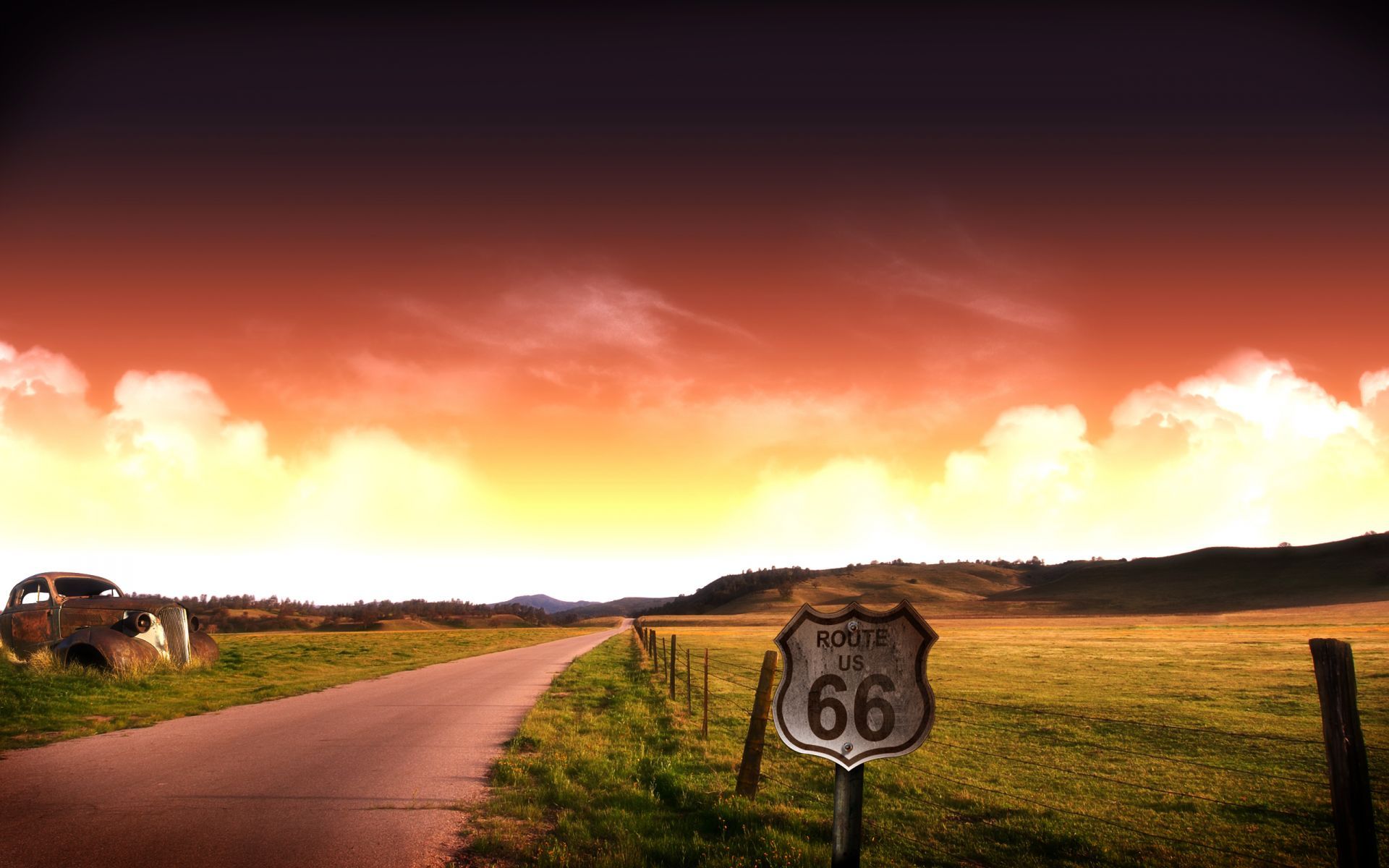 Route 66 картинки