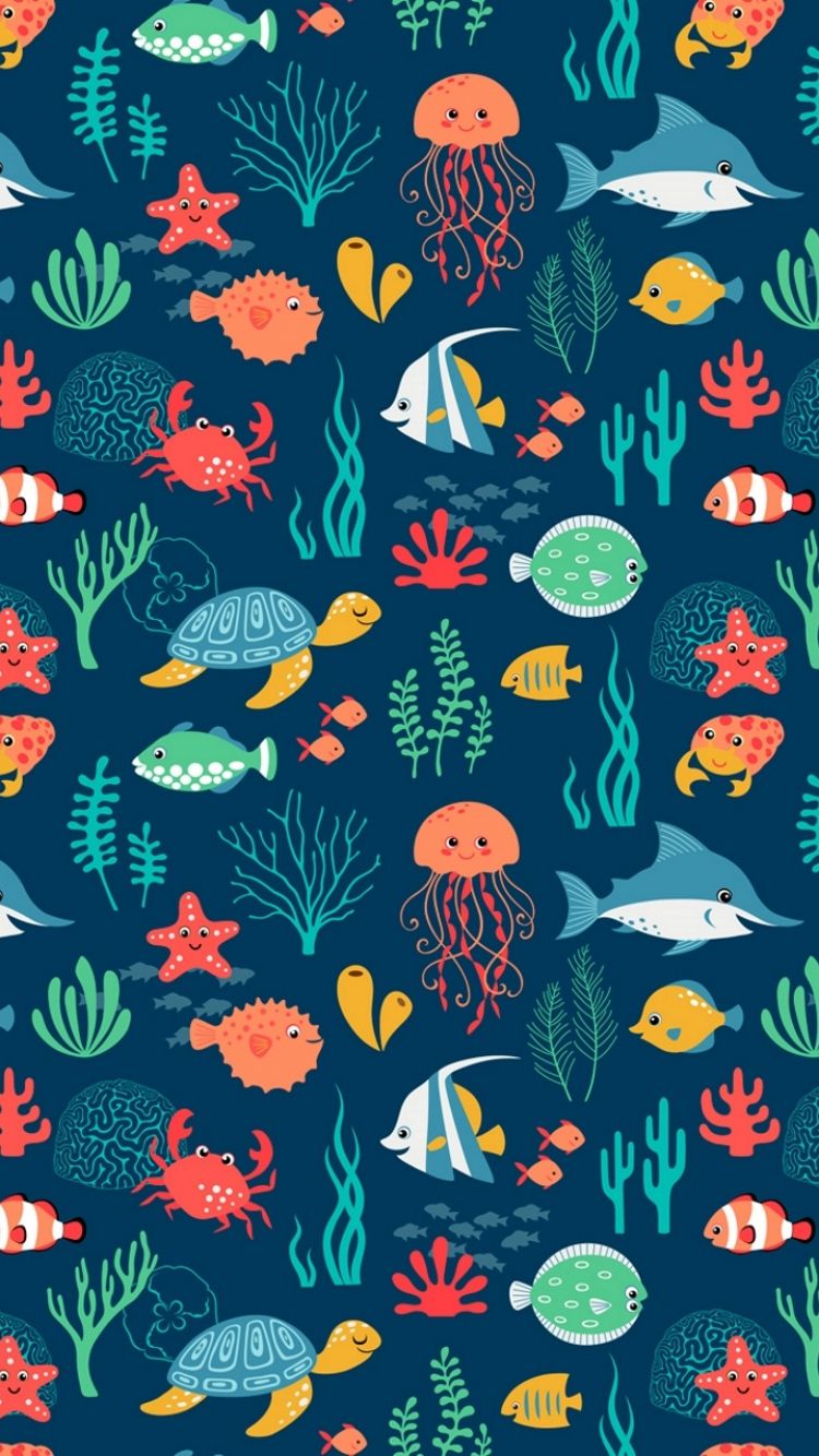 iPhone Fish Background