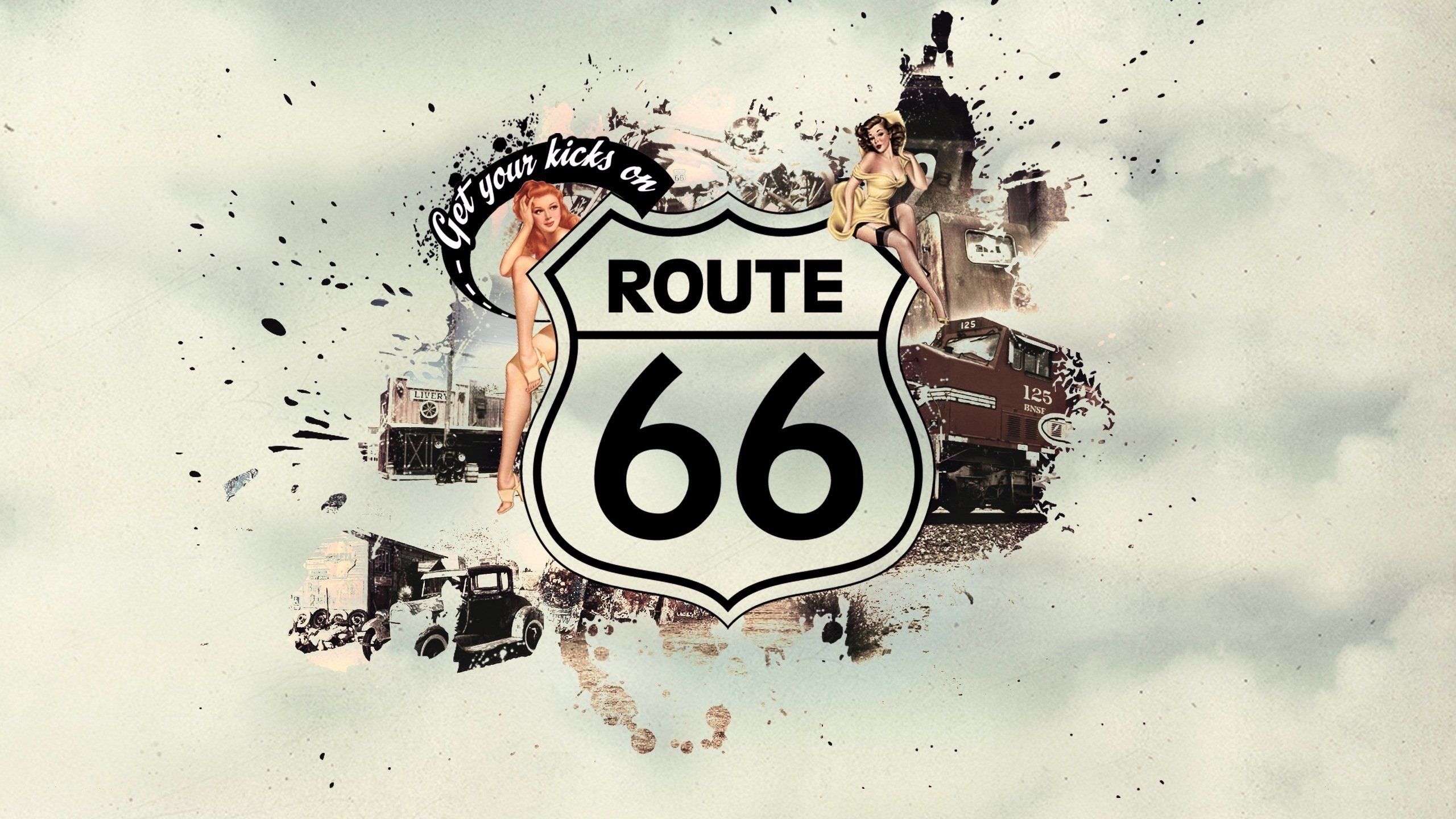 Route 66 Wallpaper HD / Desktop and Mobile Background