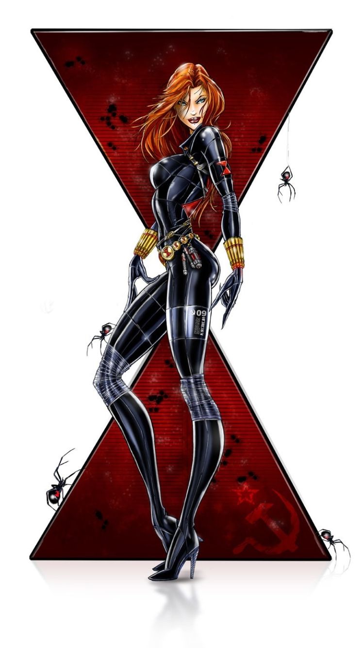 Comics Black Widow (750x1334) Wallpaper