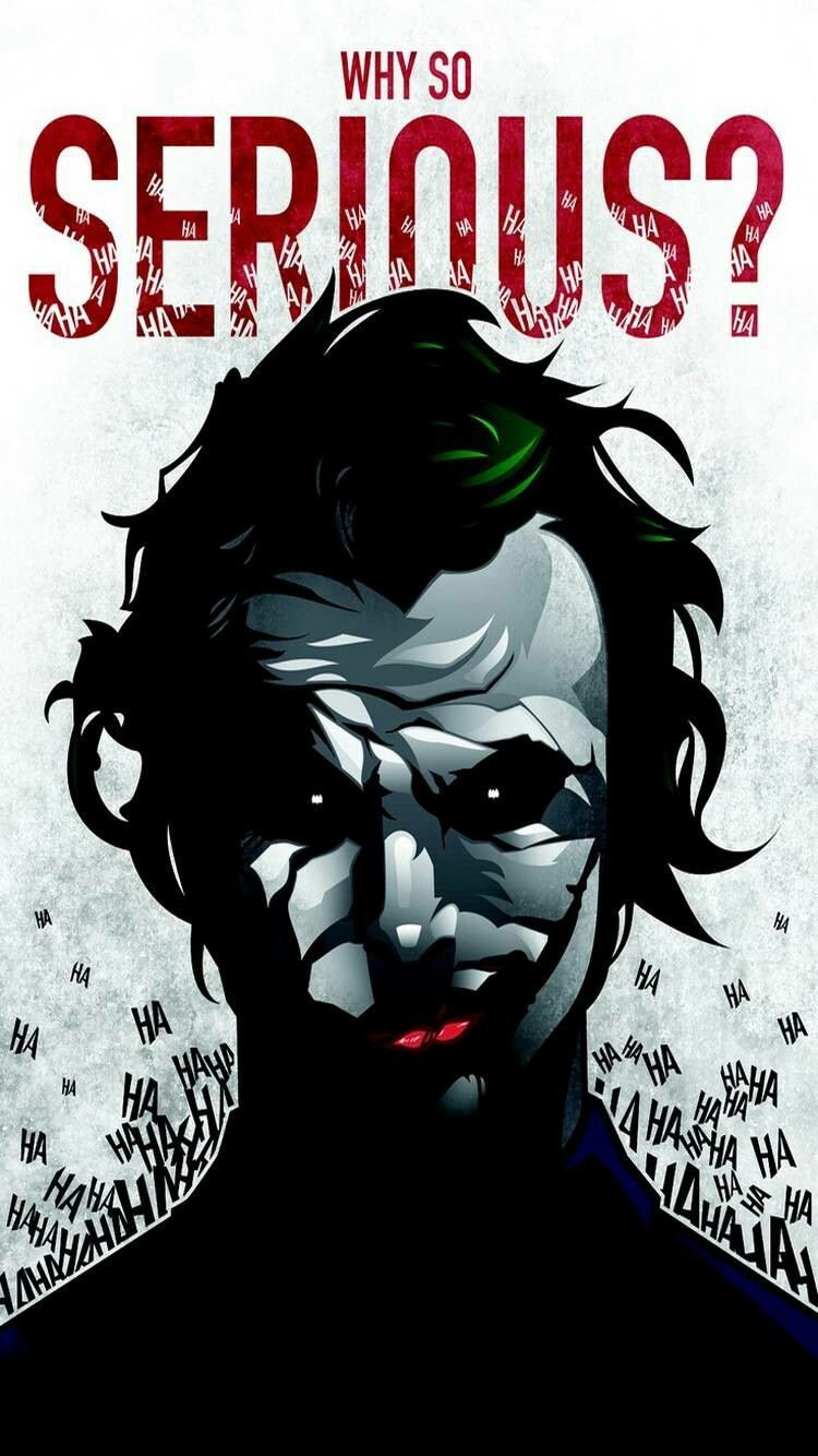 HA! HA! HA!. Joker wallpaper, Joker face, Joker smile