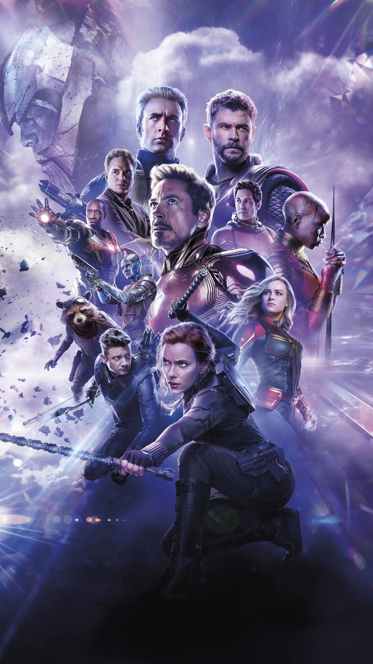 Black Widow Avengers Endgame Official Poster Samsung