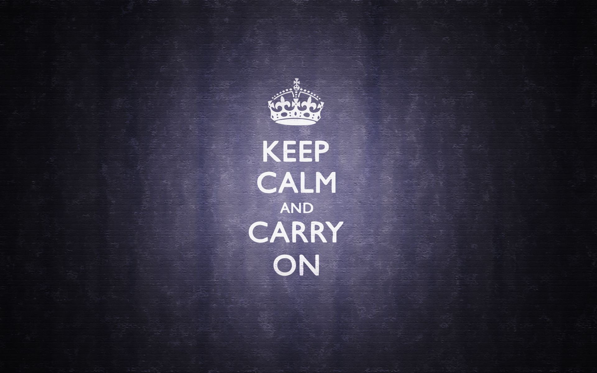 HD Keep Calm and Carry On Wallpaper